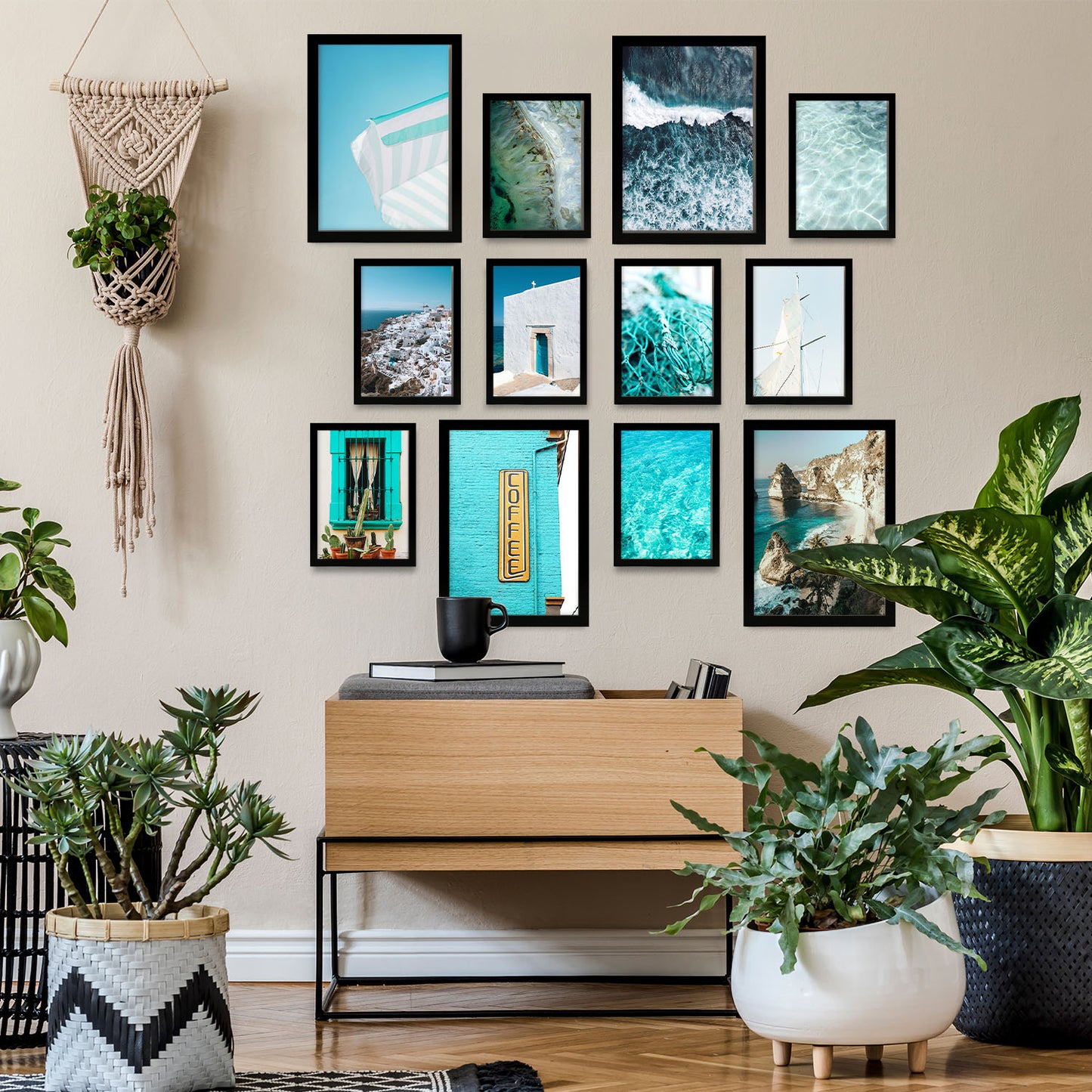 Conjunto de Impresiones Fotográficas Costeras - Láminas de Arte de Pared