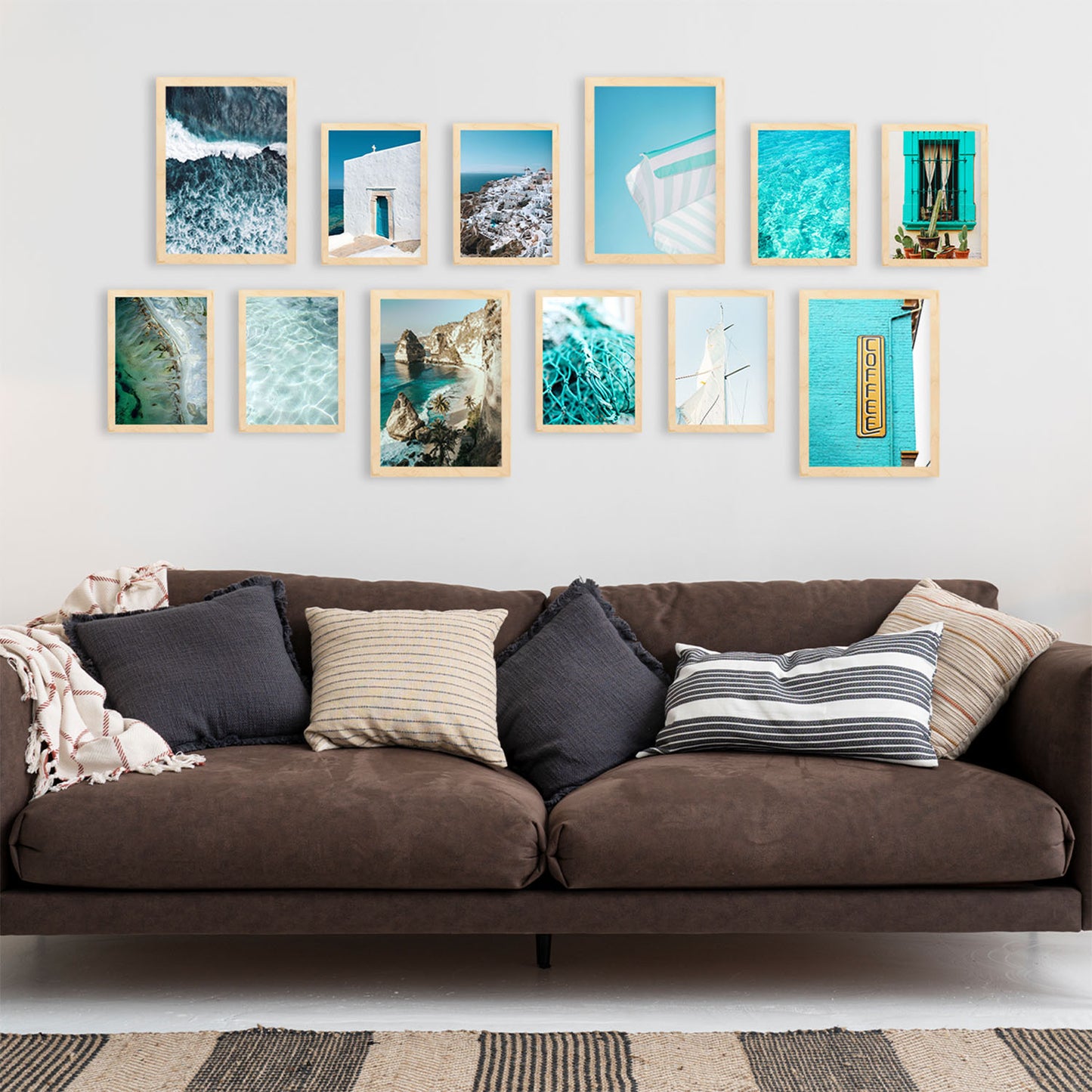 Conjunto de Impresiones Fotográficas Costeras - Láminas de Arte de Pared