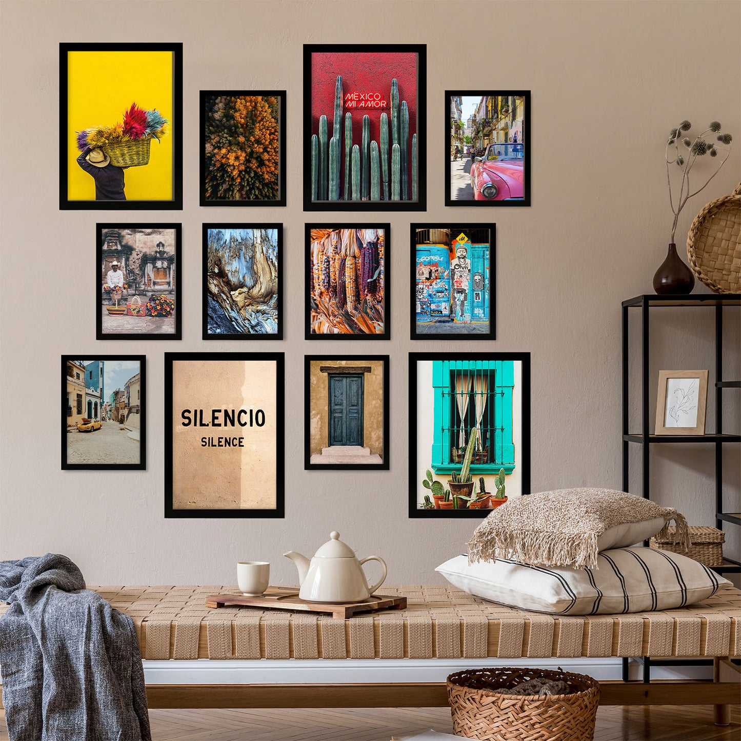 Set de Fotografía Mexicana: 12 Impresiones Artísticas sin Marco