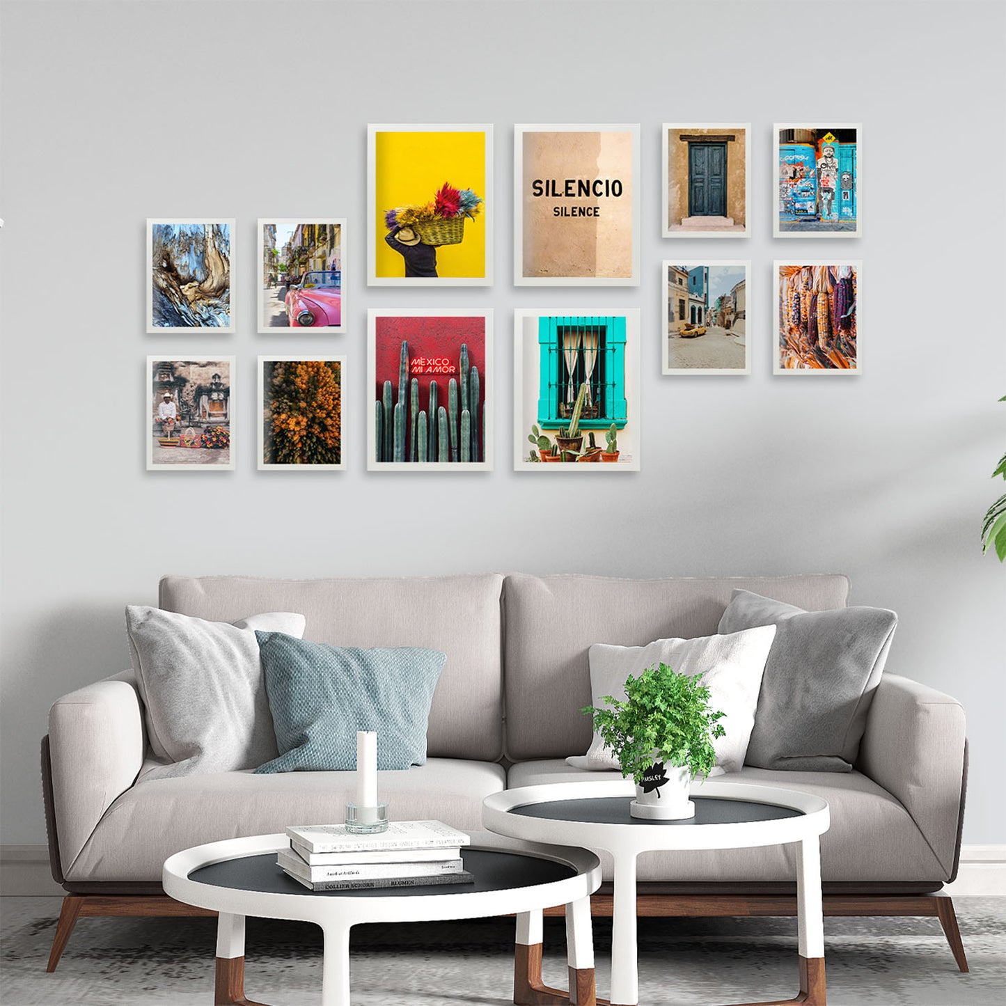 Set de Fotografía Mexicana: 12 Impresiones Artísticas sin Marco