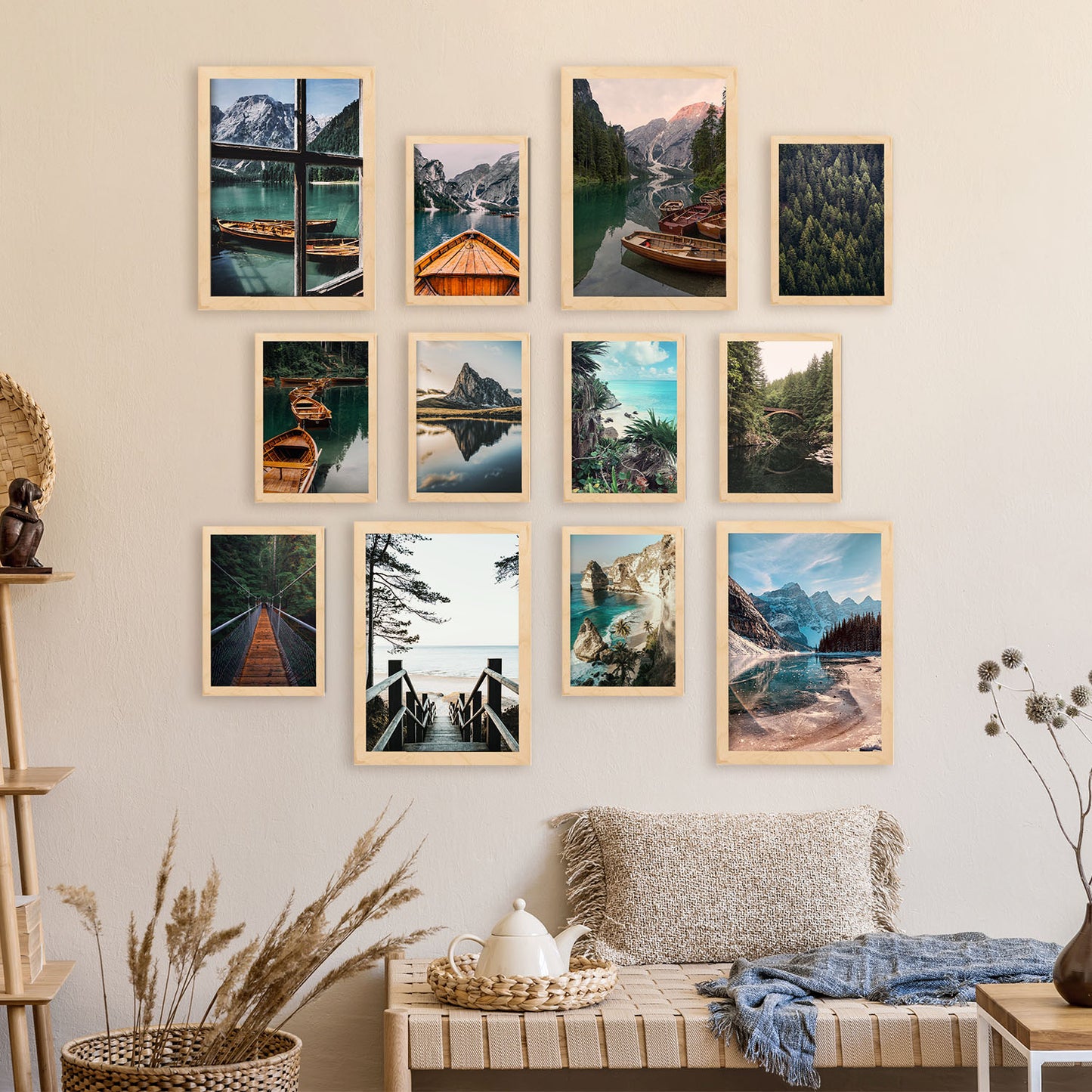Conjunto de Láminas de Fotografía de la Naturaleza