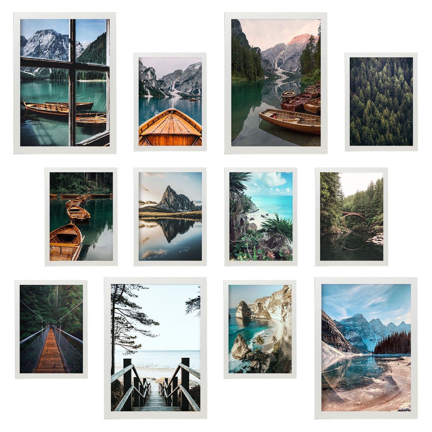 Conjunto de Láminas de Fotografía de la Naturaleza