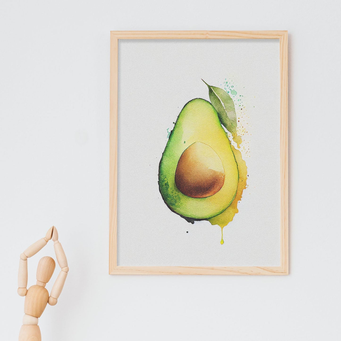 Láminas Minimalista Aguacate Nacnic
