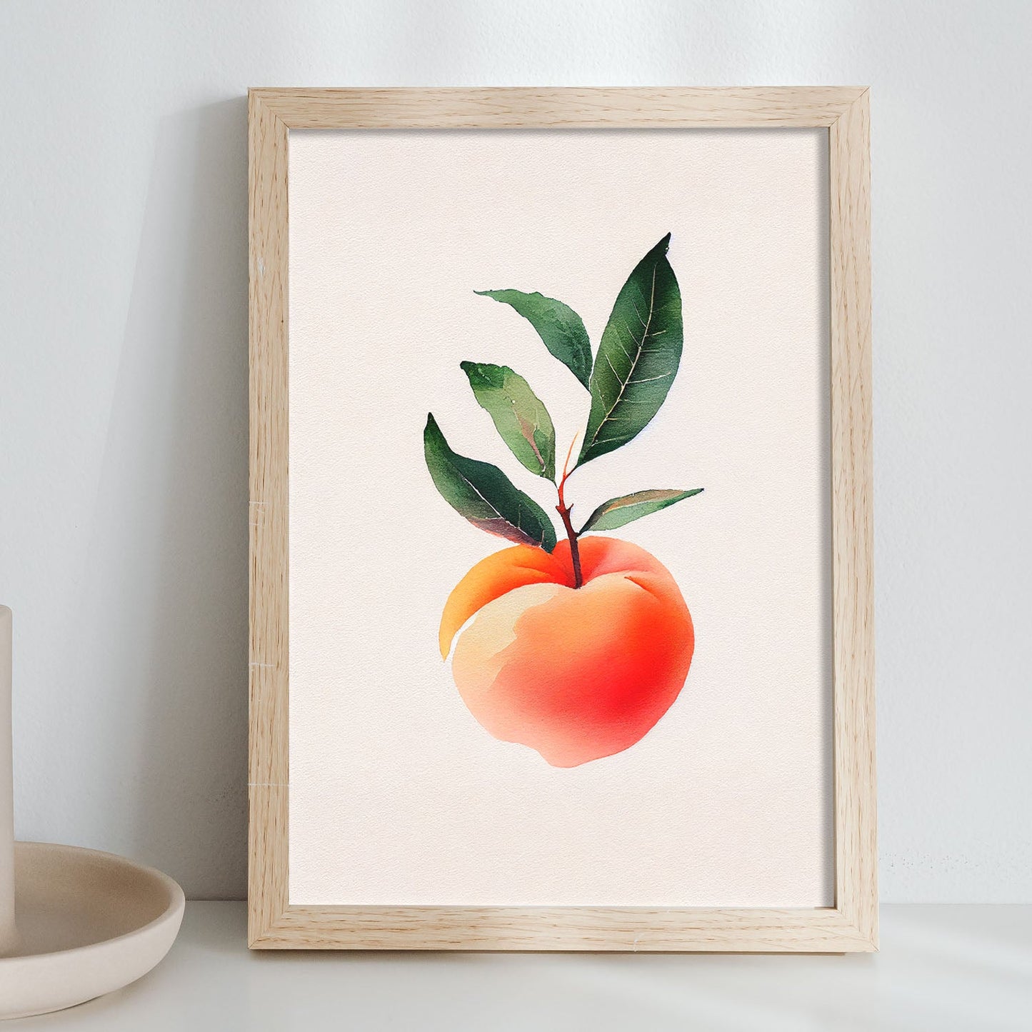Lámina minimalista Nacnic Peach_1