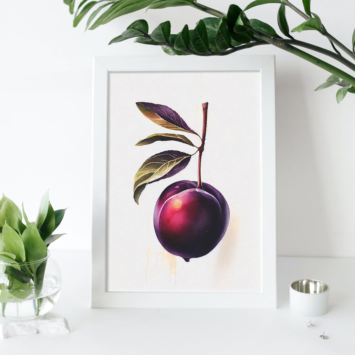Nacnic Lámina Minimalista Ciruela_1