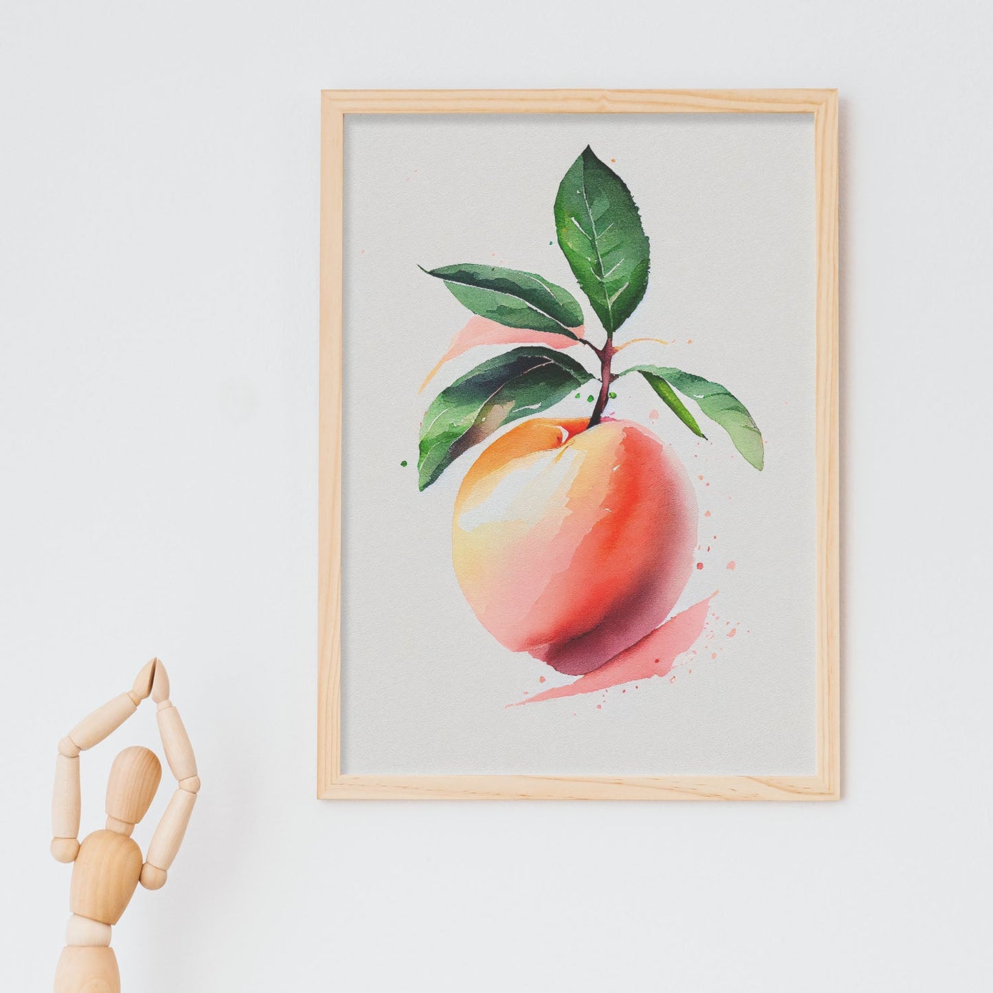 Láminas Minimalistas Nacnic Peach_2 en Español