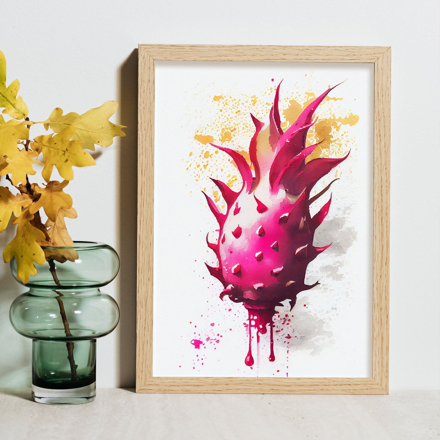 Lámina Minimalista Nacnic de Dragonfruit