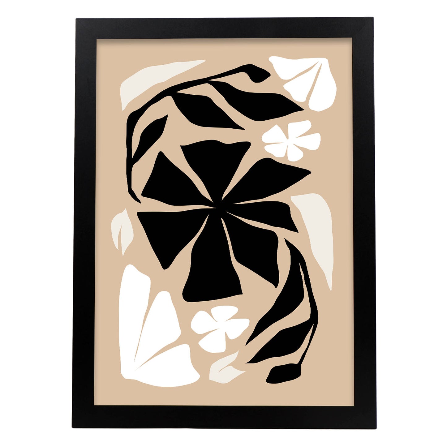 Lámina Abstracta Nacnic Pétalos Llenos