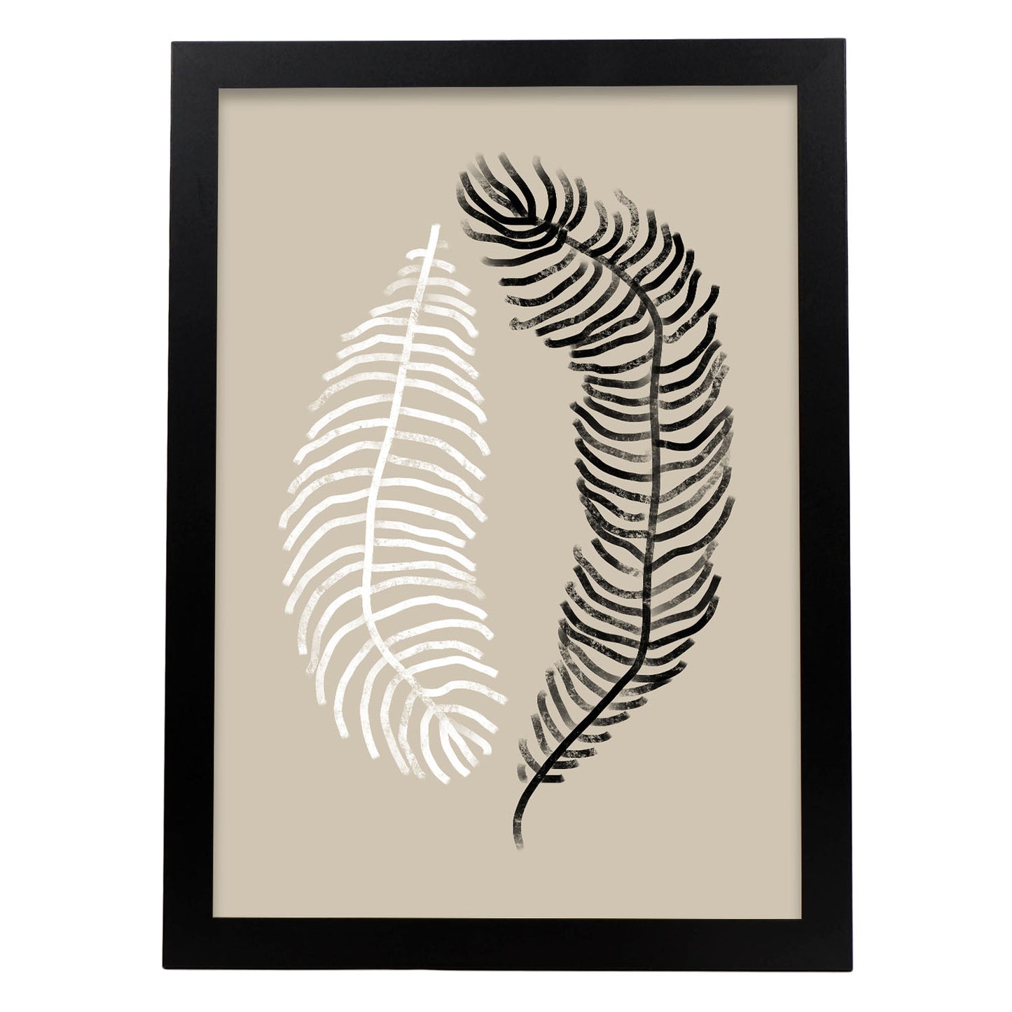 Lamina Nacnic de Hojas de Palma en Abstracto