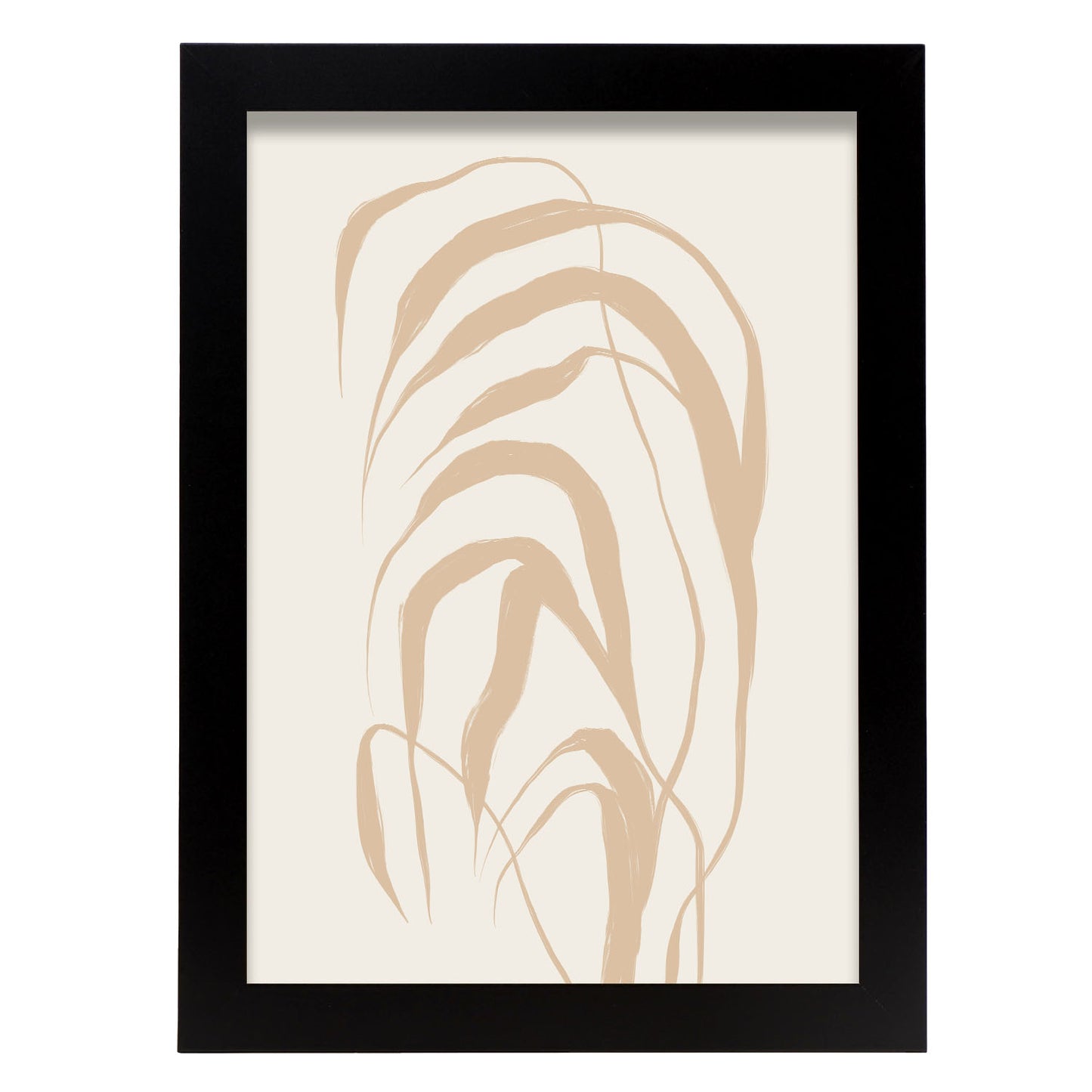 Nacnic Lámina Abstracta de Hierba de Heno