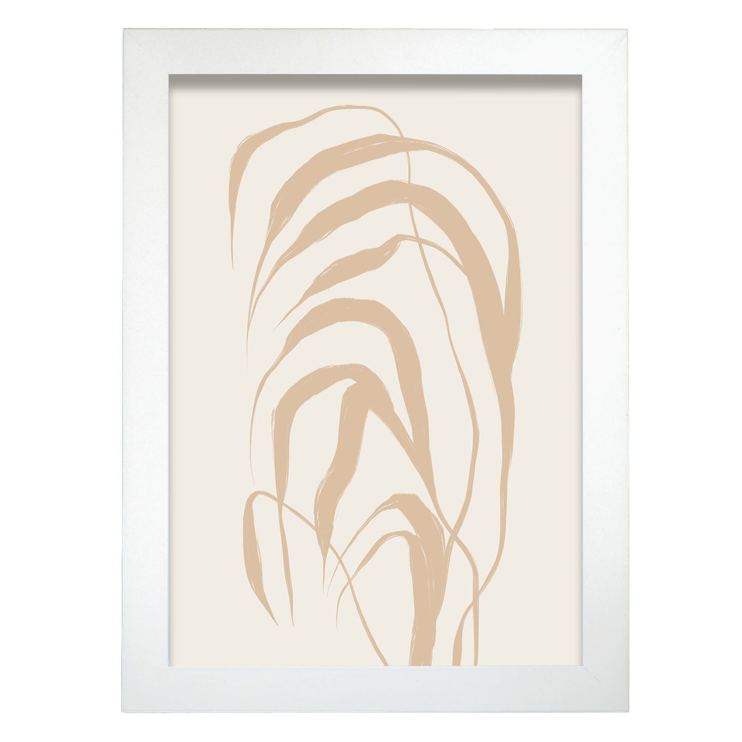 Nacnic Lámina Abstracta de Hierba de Heno