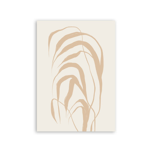 Nacnic Lámina Abstracta de Hierba de Heno