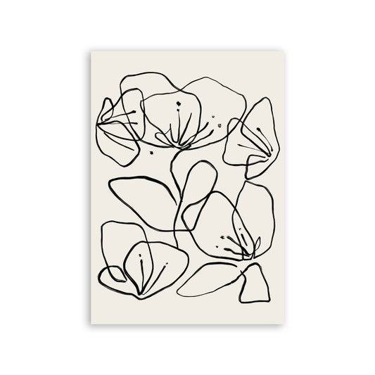 Nacnic Lámina Consola Flores Surtidas