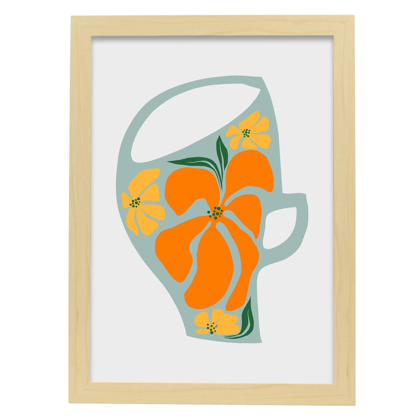 Nacnic Lámina Estampados Decorativos de Flores Surtidas