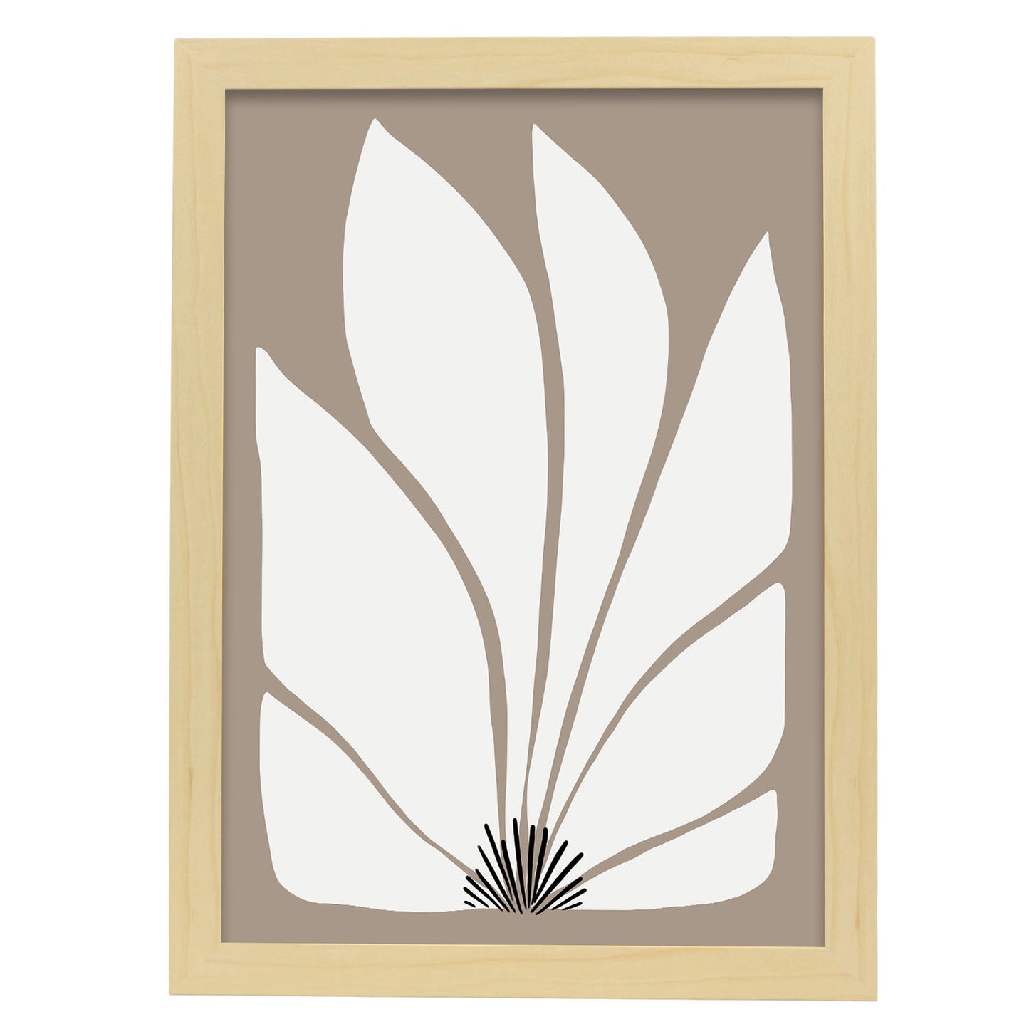 Lamina Abstracta Flor Estelar Nacnic