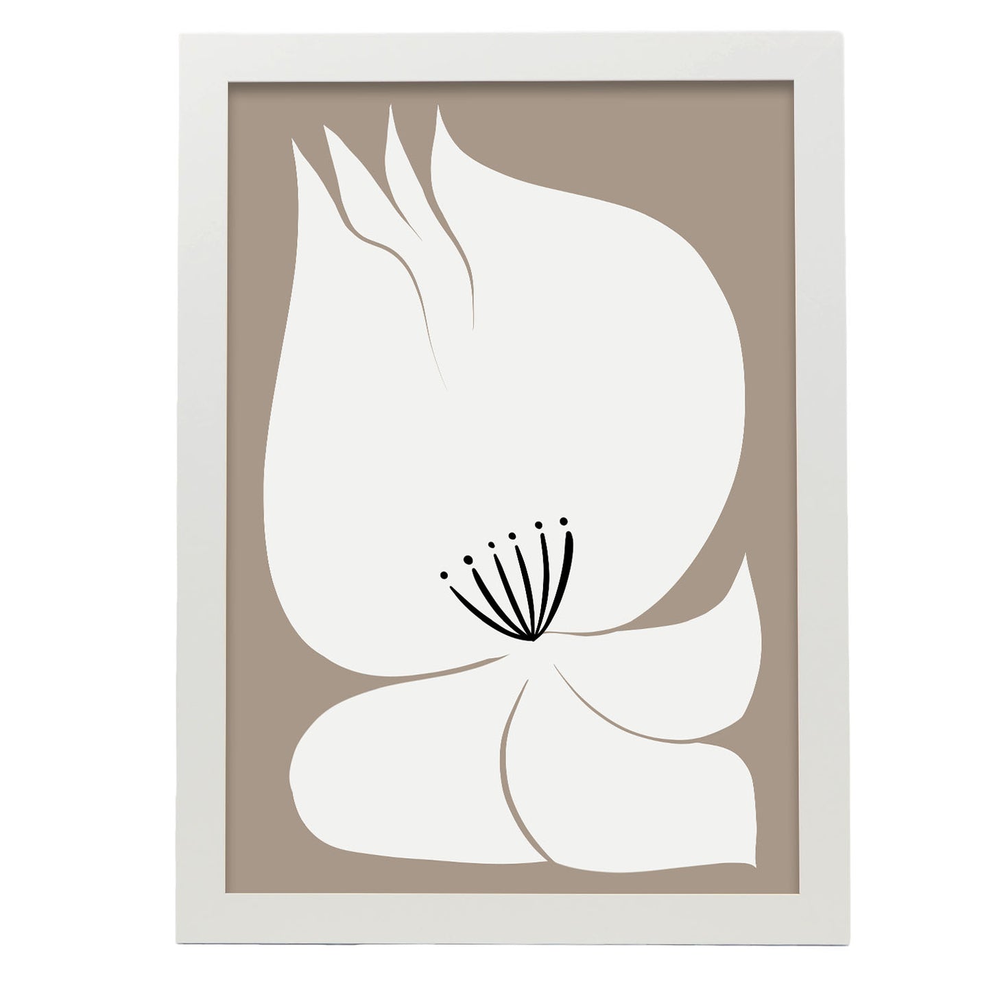Lámina Abstracta Flor Divina de Nacnic