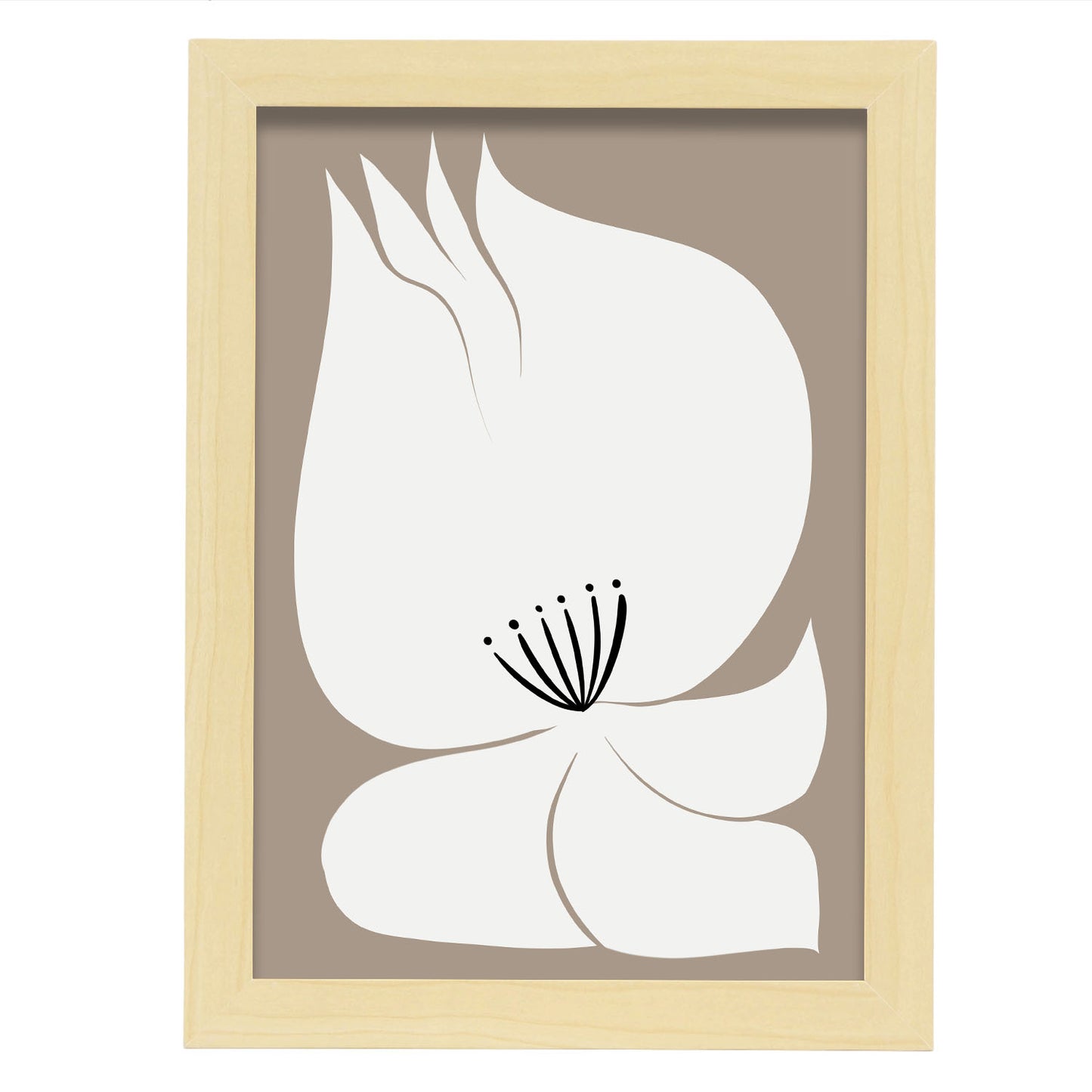 Lámina Abstracta Flor Divina de Nacnic