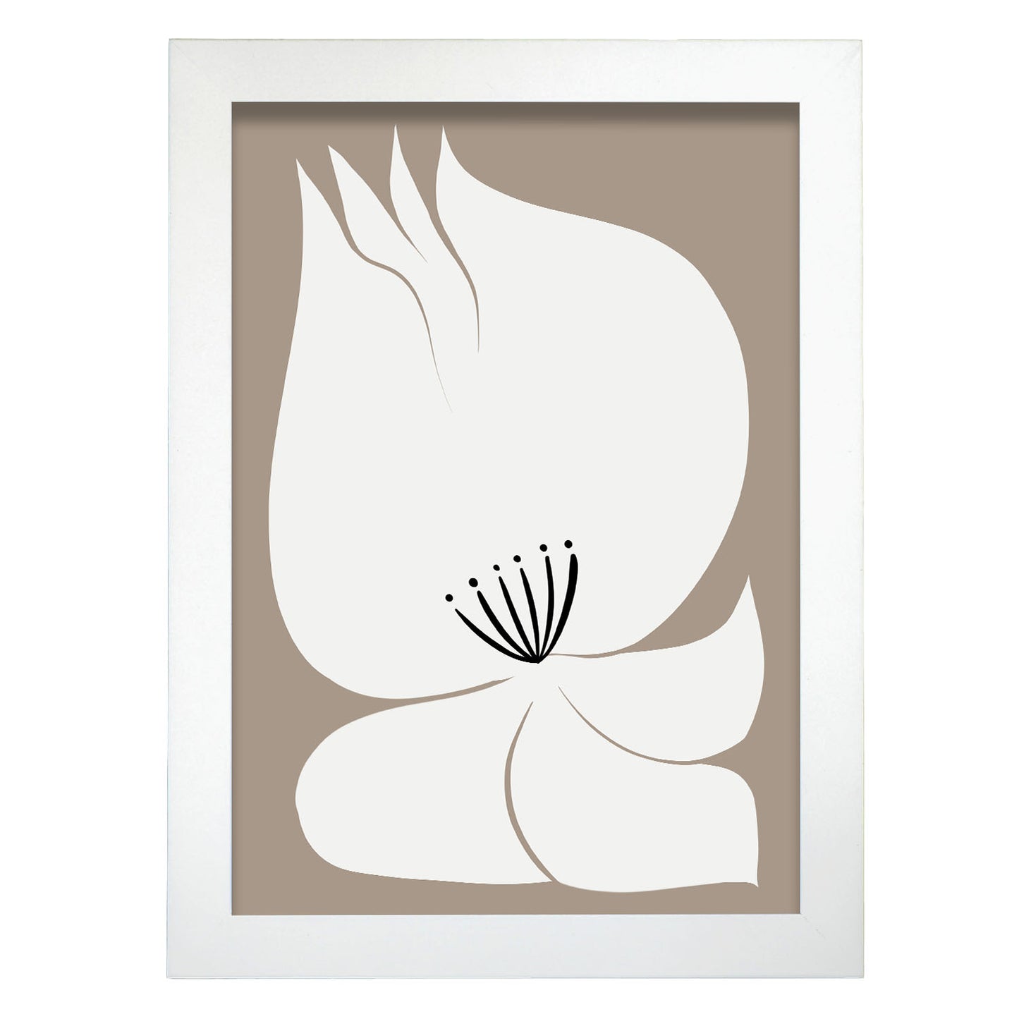 Lámina Abstracta Flor Divina de Nacnic