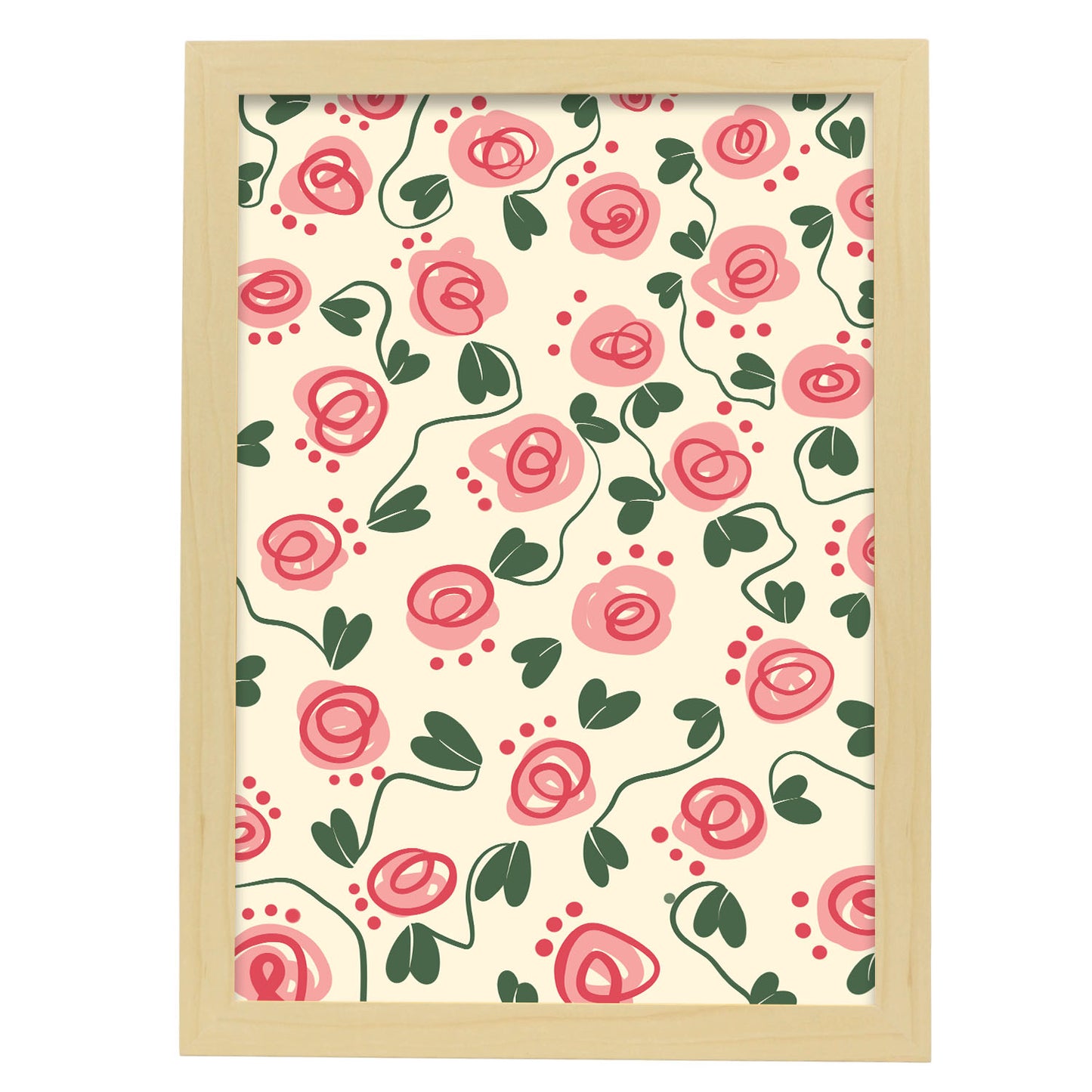 Nacnic Lámina de Diseño de Flores Maravillosas para Hogar