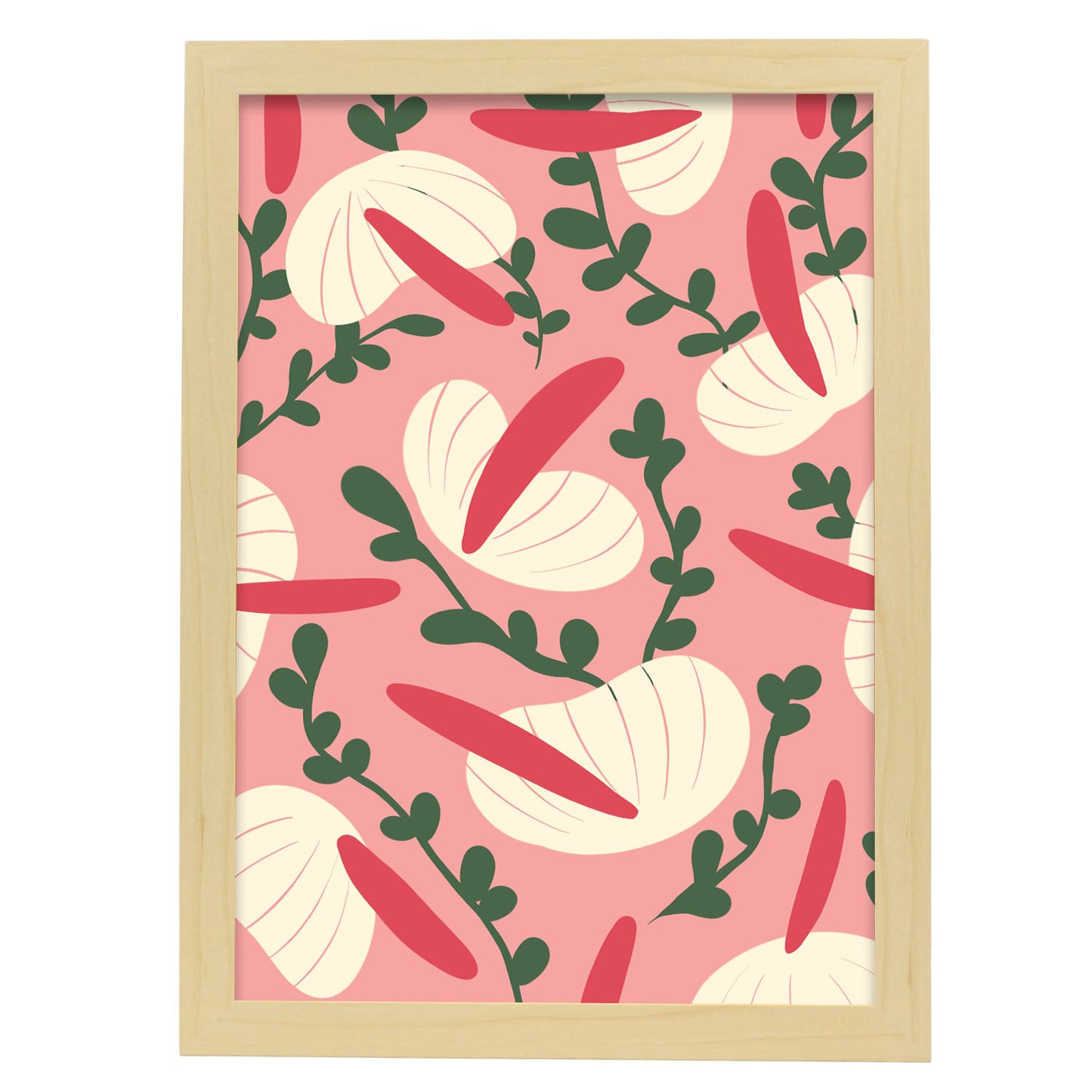 Nacnic Lámina de Diseño de Flores Exquisitas