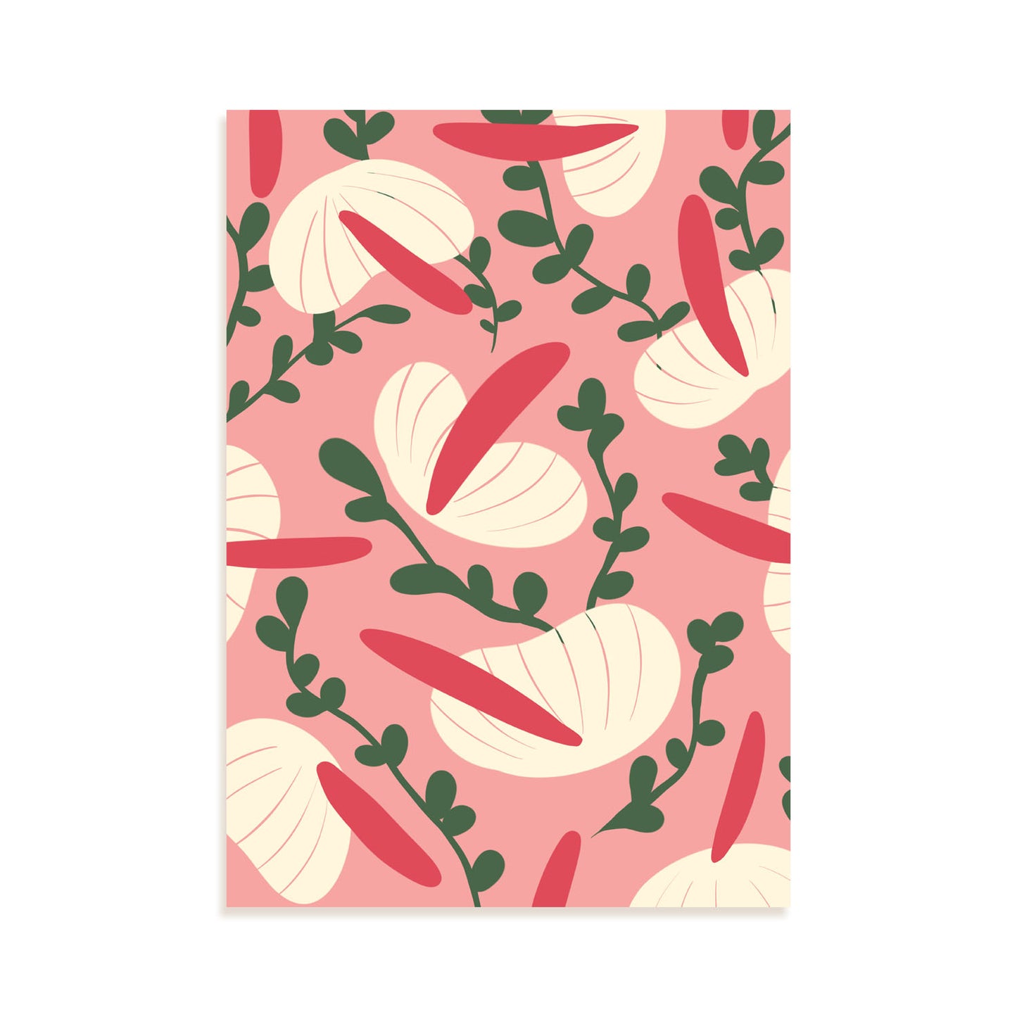 Nacnic Lámina de Diseño de Flores Exquisitas