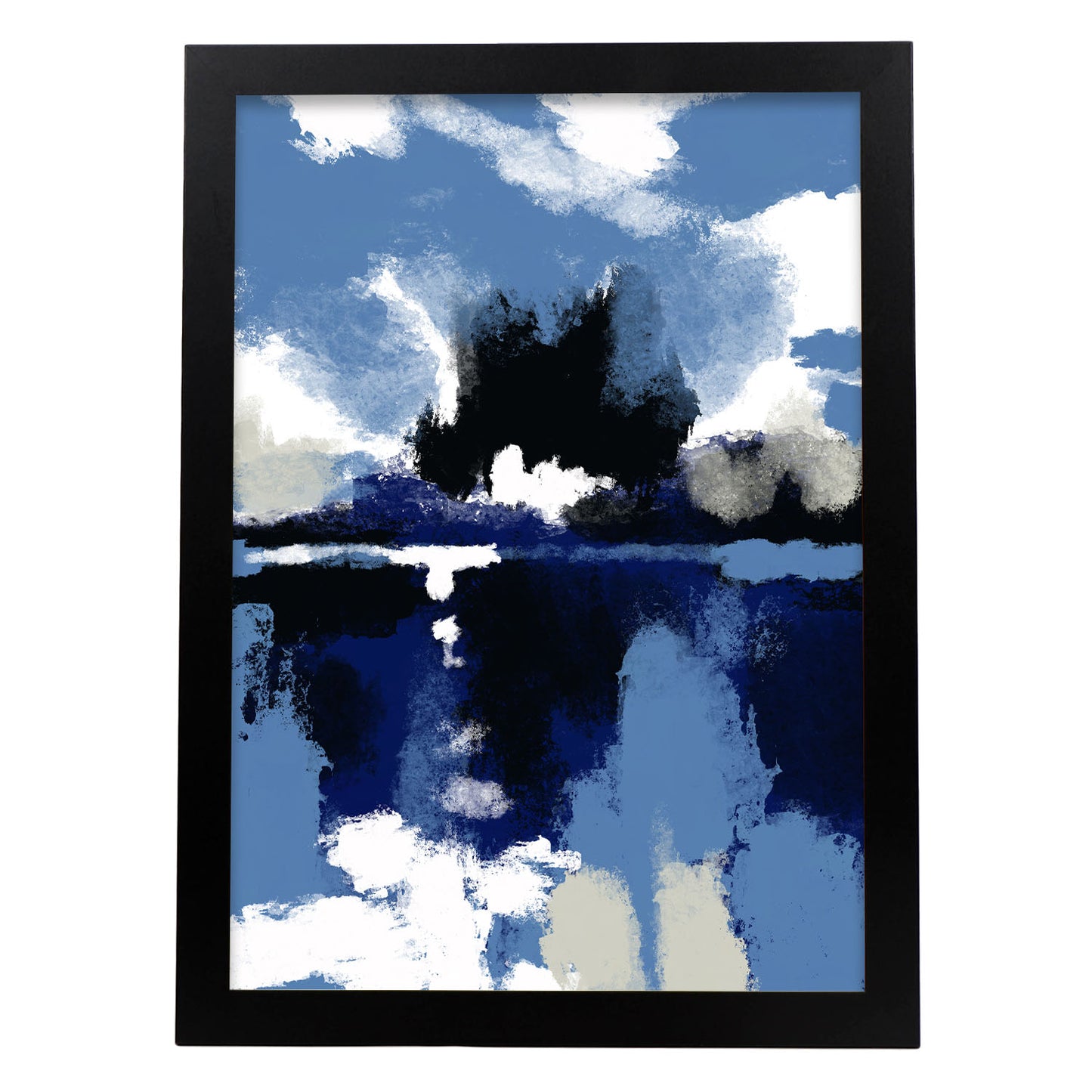 Lámina Abstracta de Naturaleza Atractivo Nacnic