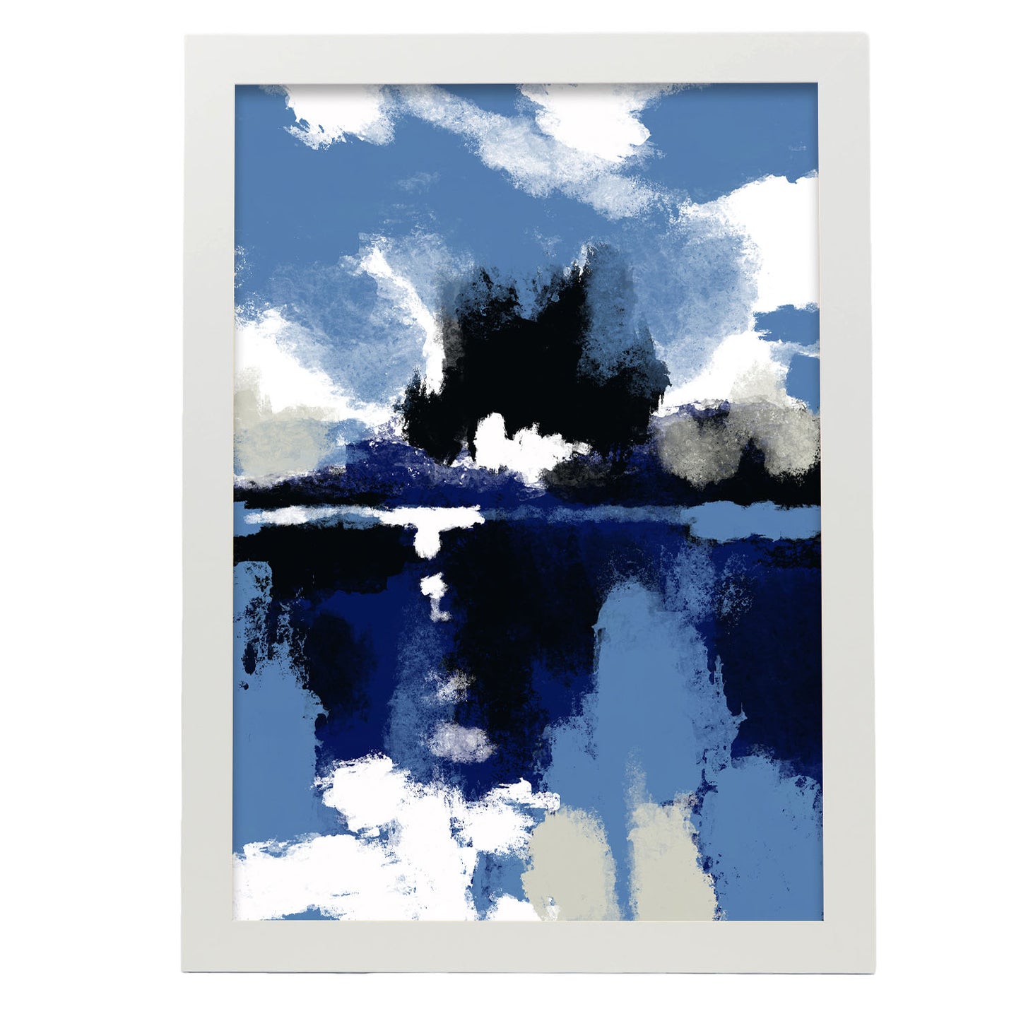 Lámina Abstracta de Naturaleza Atractivo Nacnic