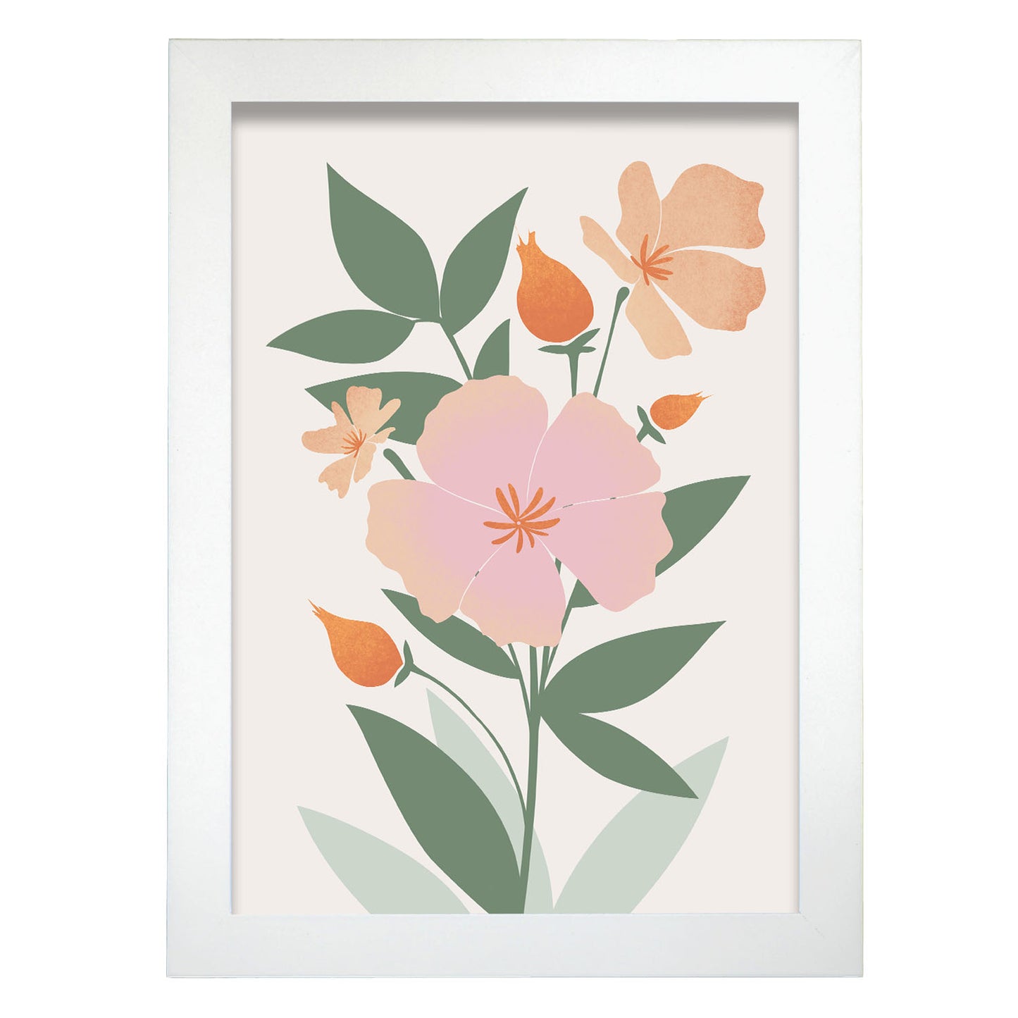 Nacnic Lámina de Hermosas Flores Surtidas