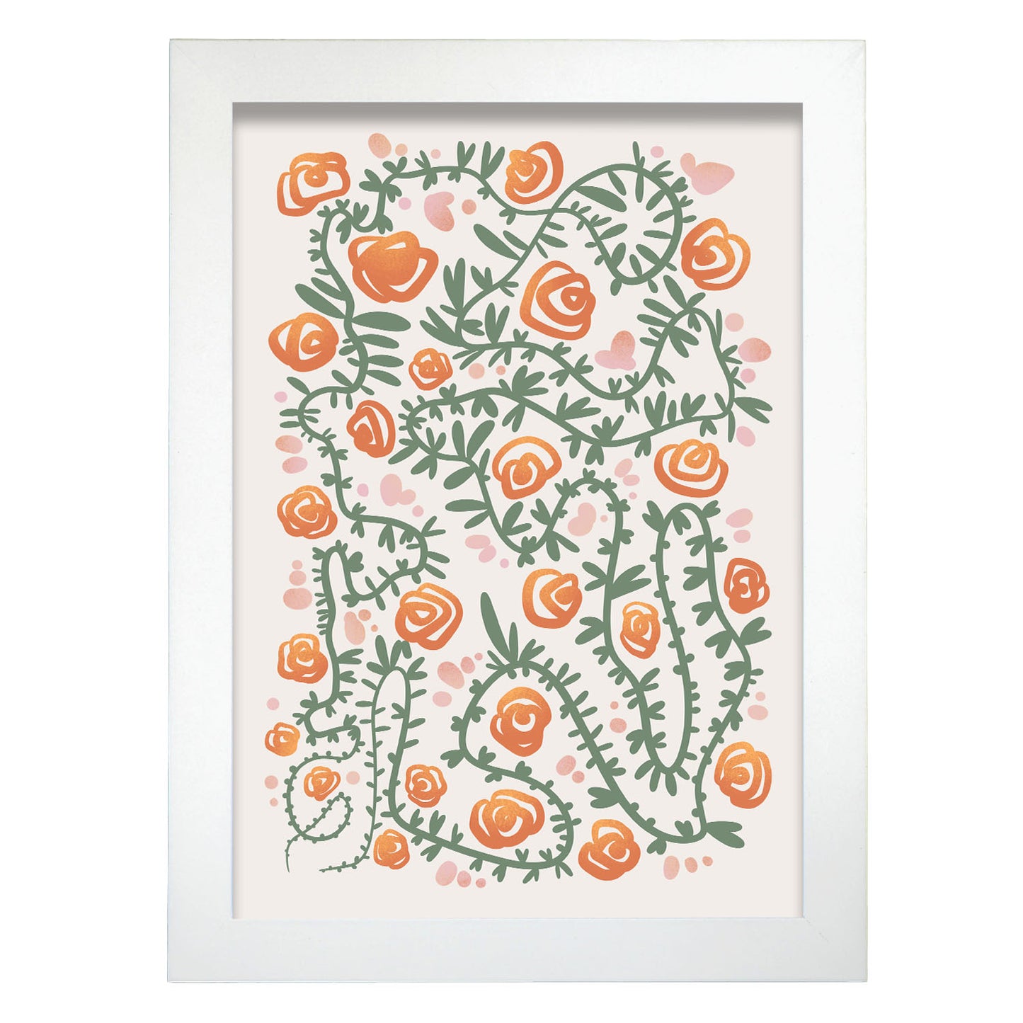 Nacnic Lámina de Diseño de Flores en Silencio