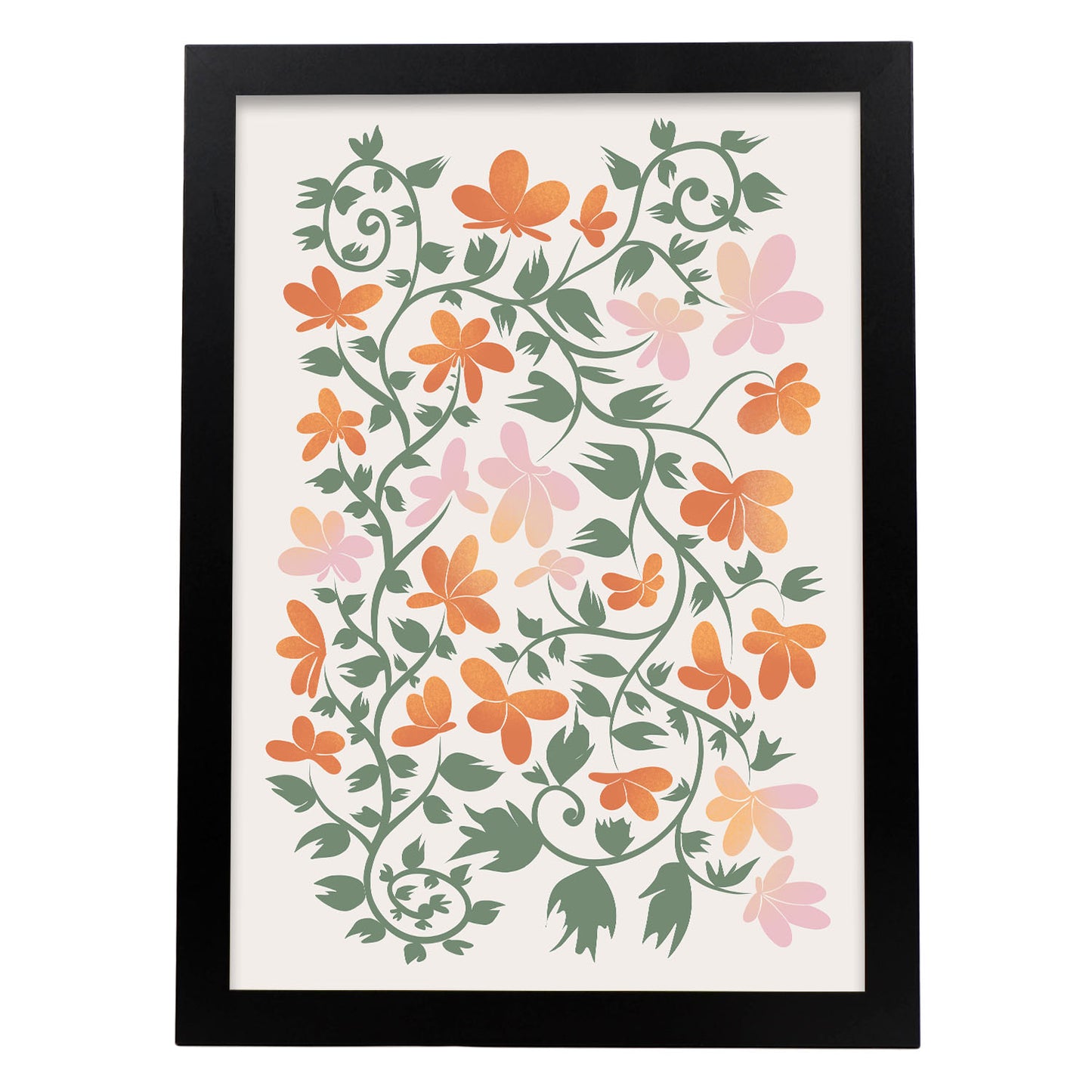 Nacnic Lámina de Diseño Sublime de Flores Surtidas