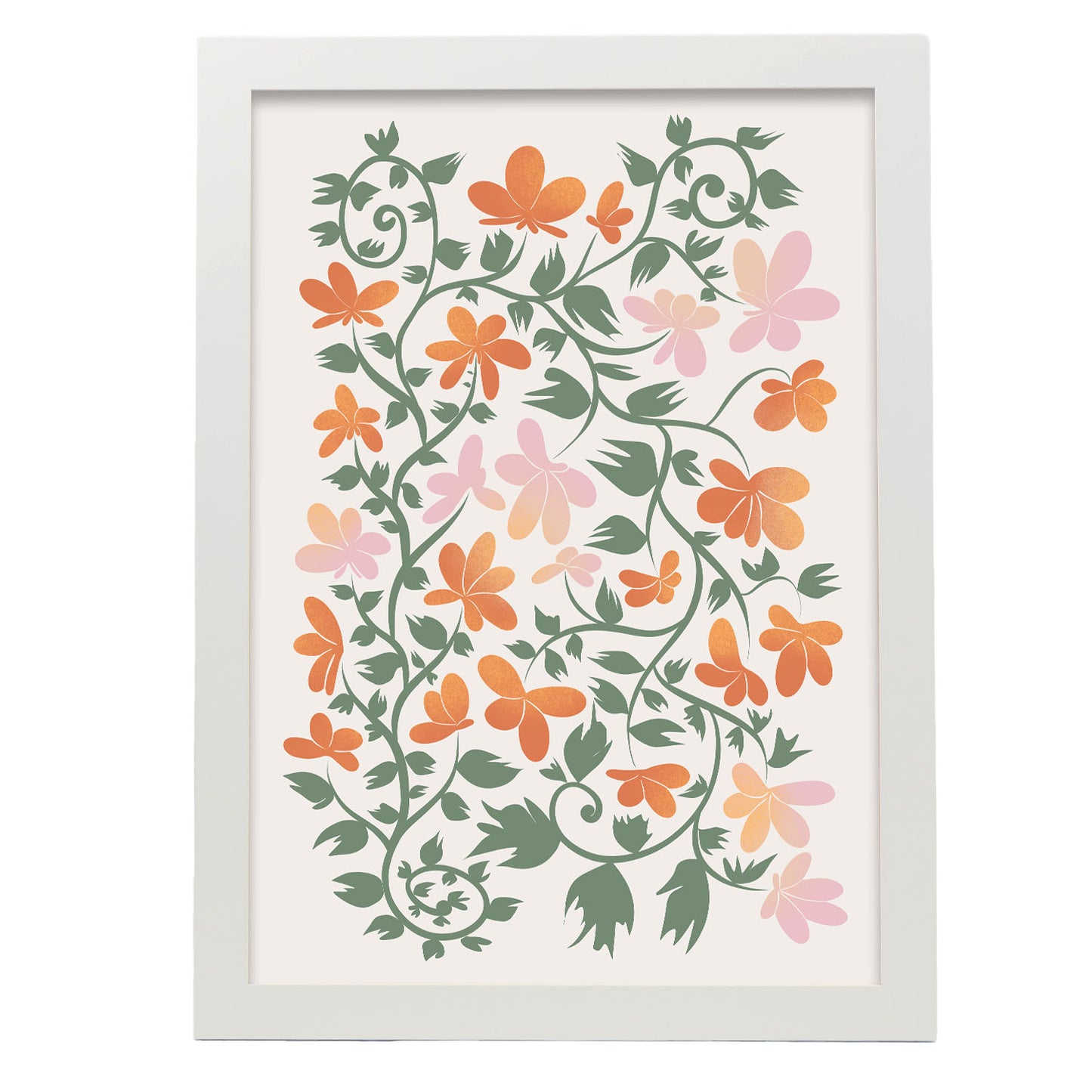 Nacnic Lámina de Diseño Sublime de Flores Surtidas