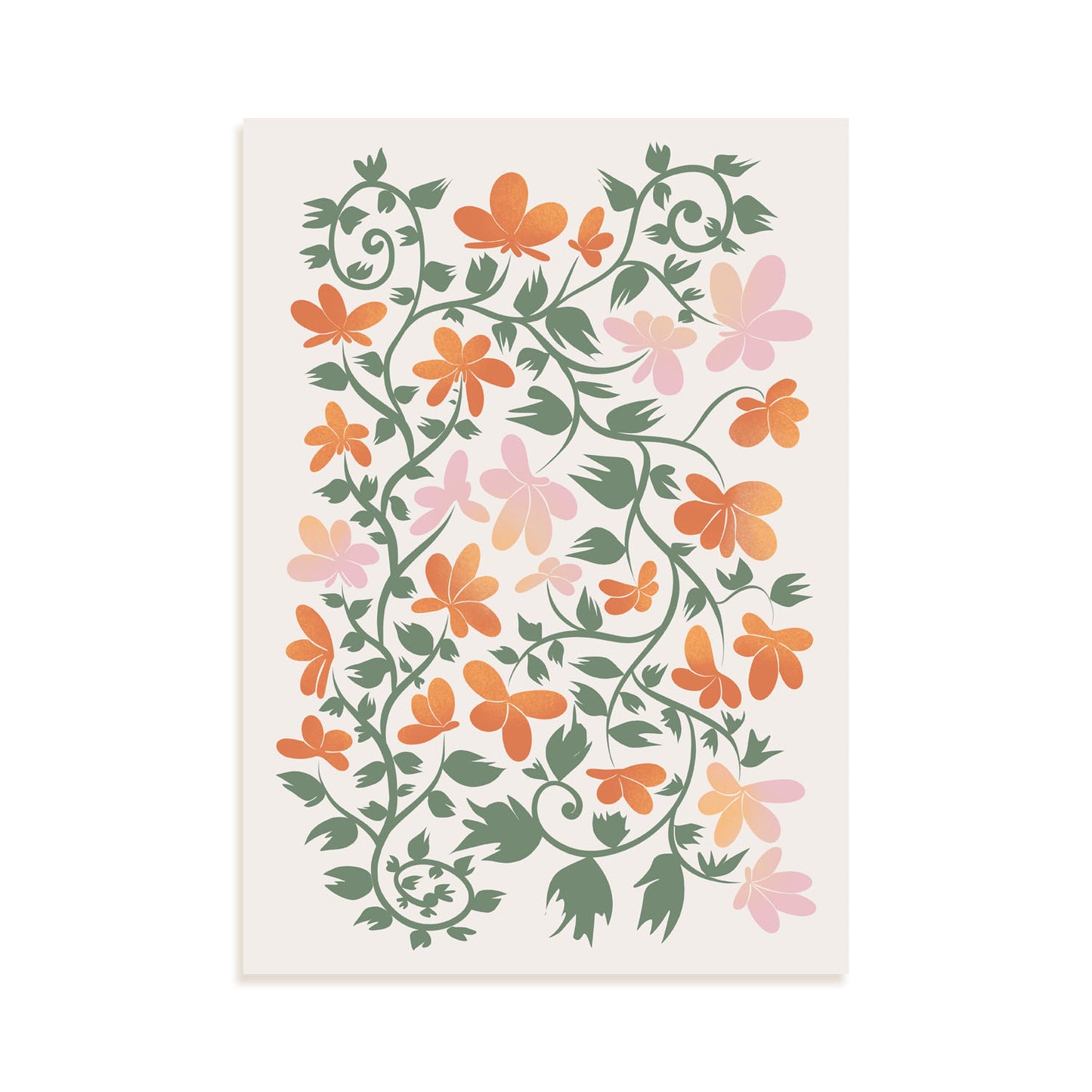 Nacnic Lámina de Diseño Sublime de Flores Surtidas