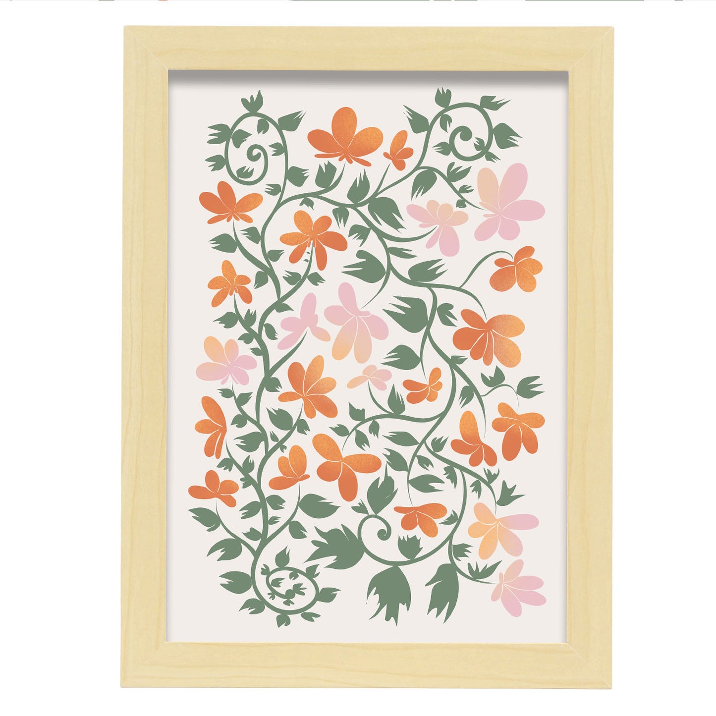 Nacnic Lámina de Diseño Sublime de Flores Surtidas