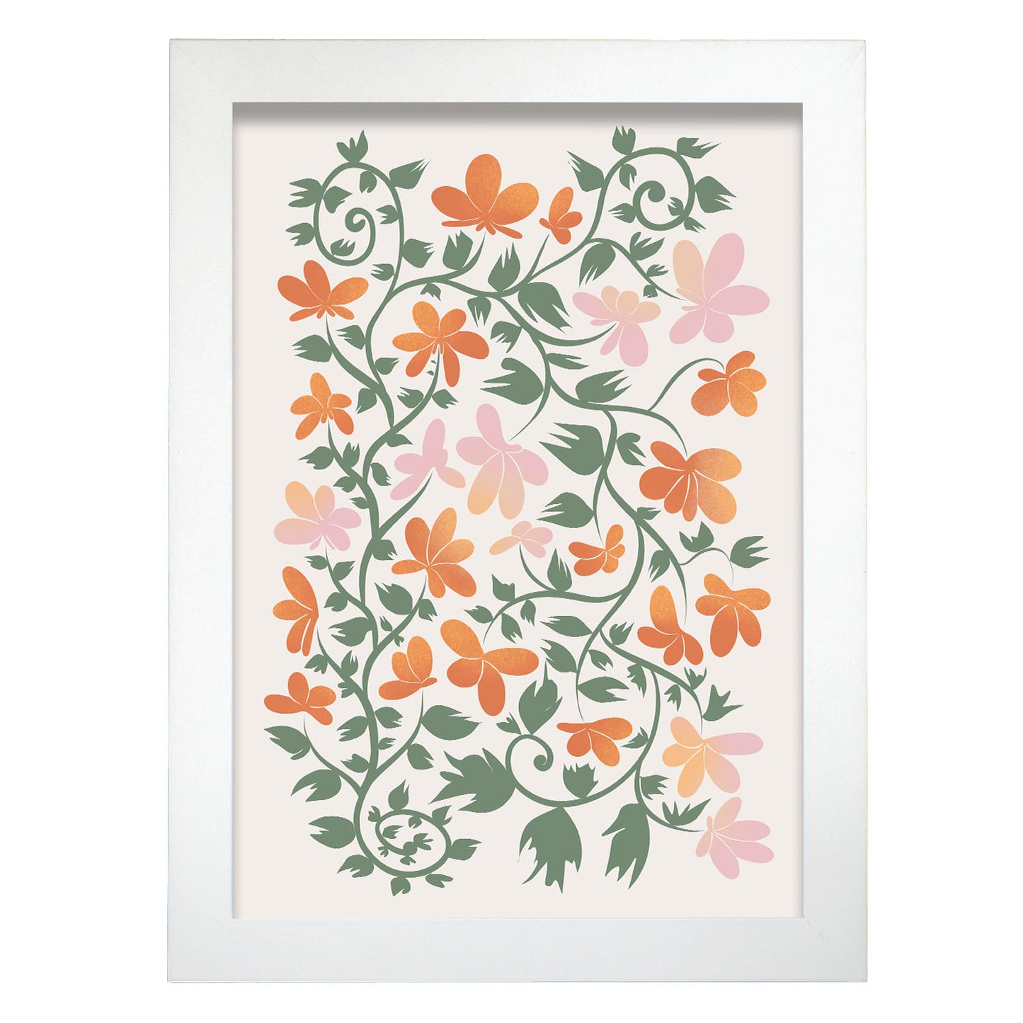 Nacnic Lámina de Diseño Sublime de Flores Surtidas