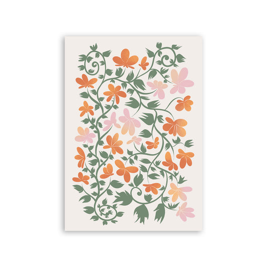 Nacnic Lámina de Diseño Sublime de Flores Surtidas