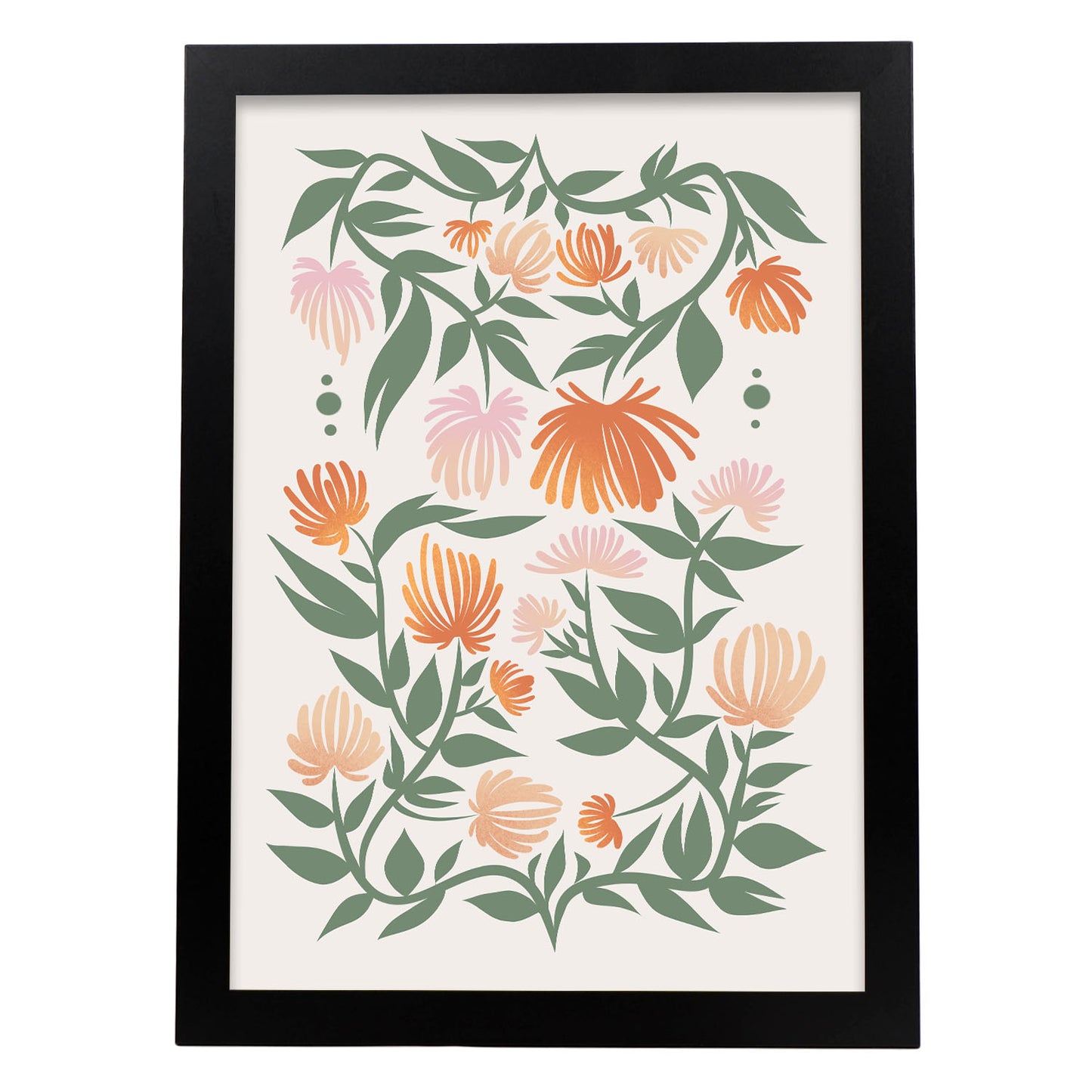 Nacnic Lámina de Diseño Ingenioso de Flores Surtidas