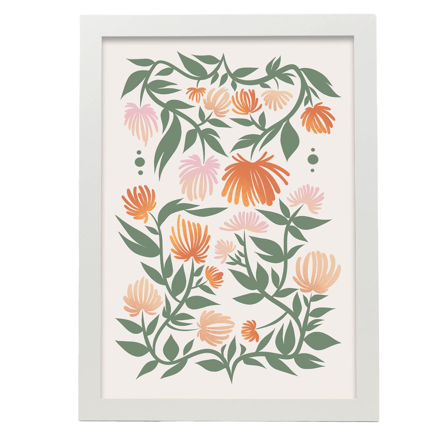 Nacnic Lámina de Diseño Ingenioso de Flores Surtidas