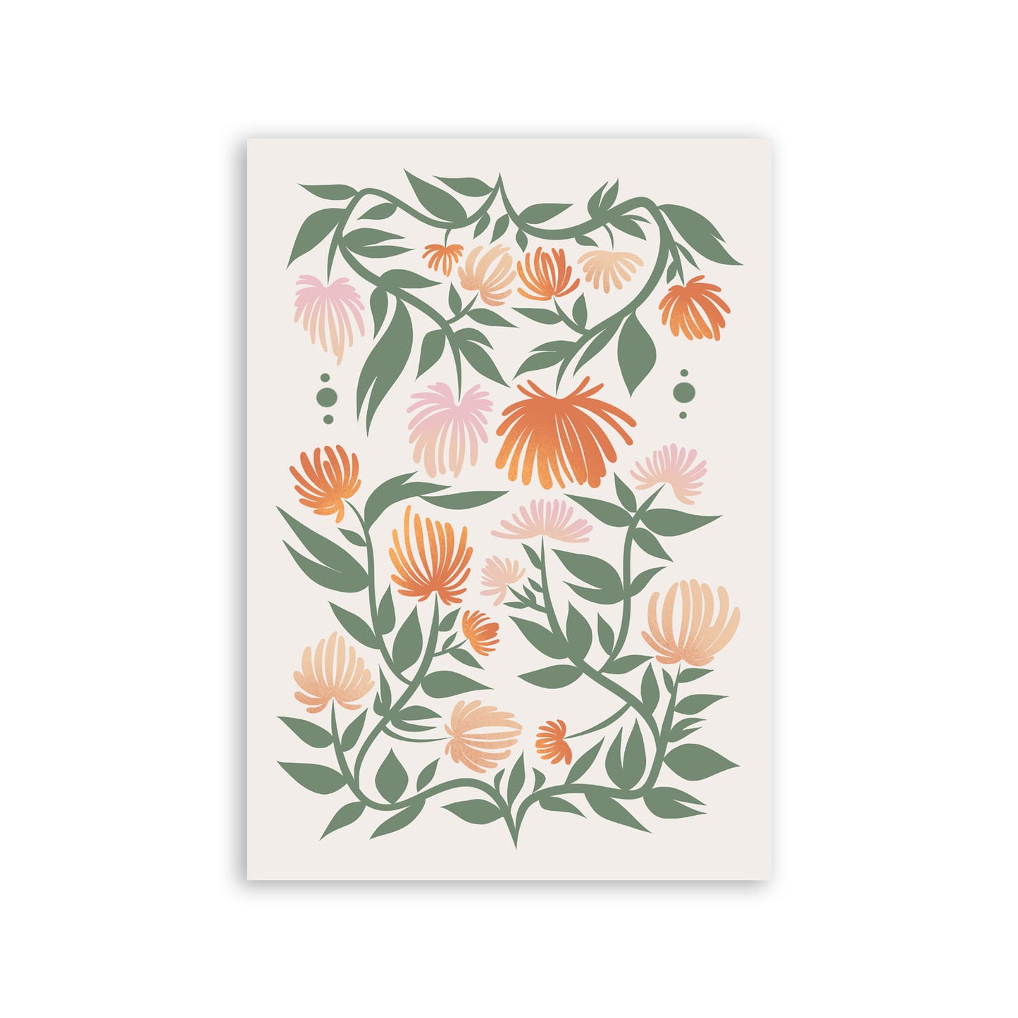 Nacnic Lámina de Diseño Ingenioso de Flores Surtidas