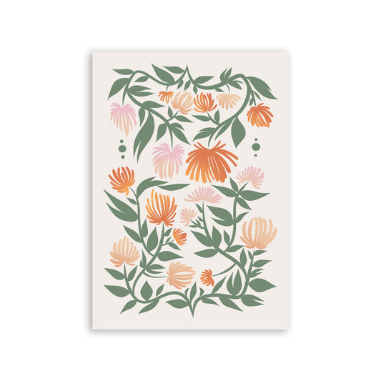 Nacnic Lámina de Diseño Ingenioso de Flores Surtidas