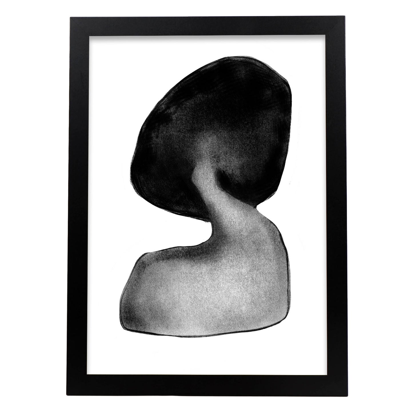 Nacnic Lámina Abstracta Hallow Negra