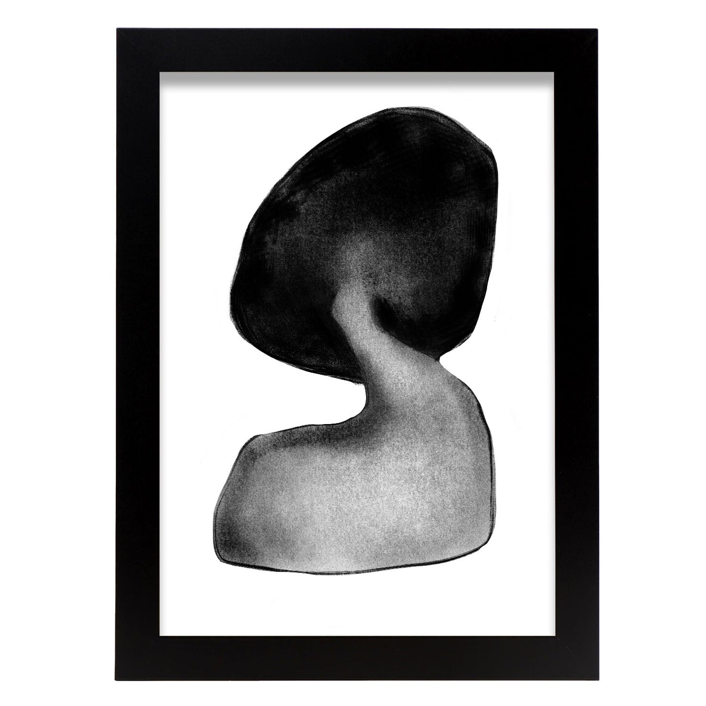 Nacnic Lámina Abstracta Hallow Negra