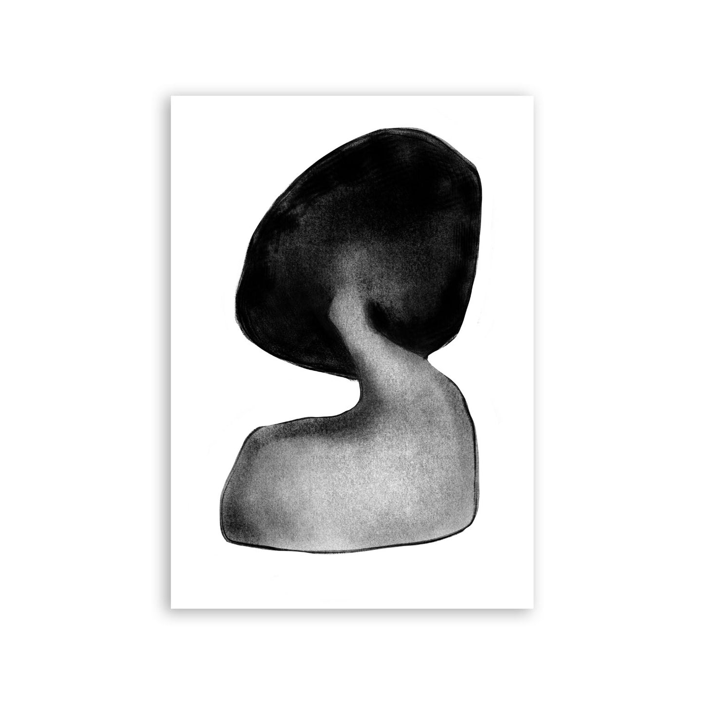 Nacnic Lámina Abstracta Hallow Negra