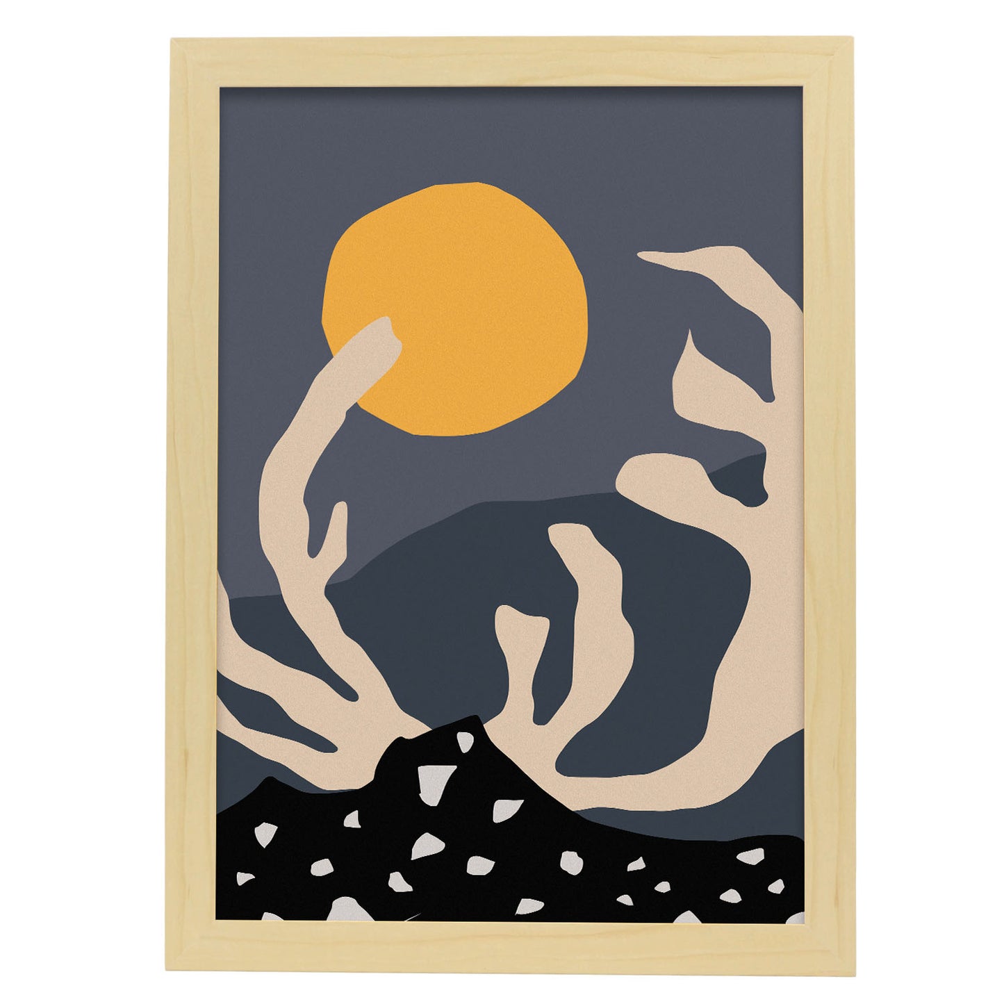 Lamina Nacnic Luz de la Luna en Abstracto