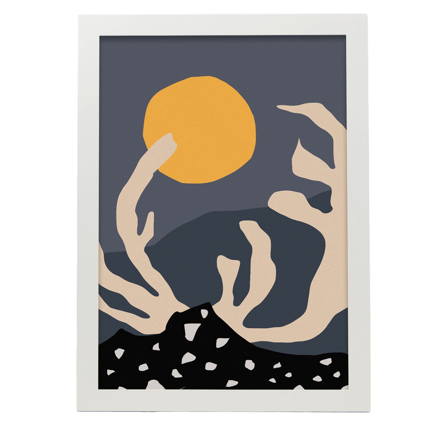 Lamina Nacnic Luz de la Luna en Abstracto