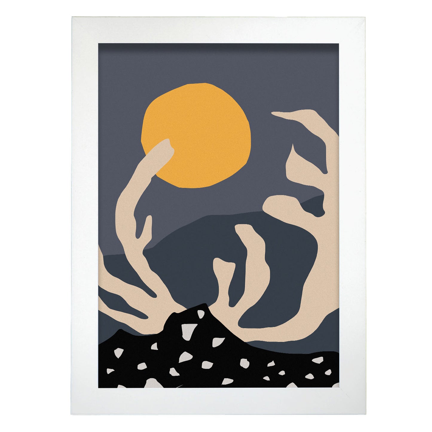 Lamina Nacnic Luz de la Luna en Abstracto