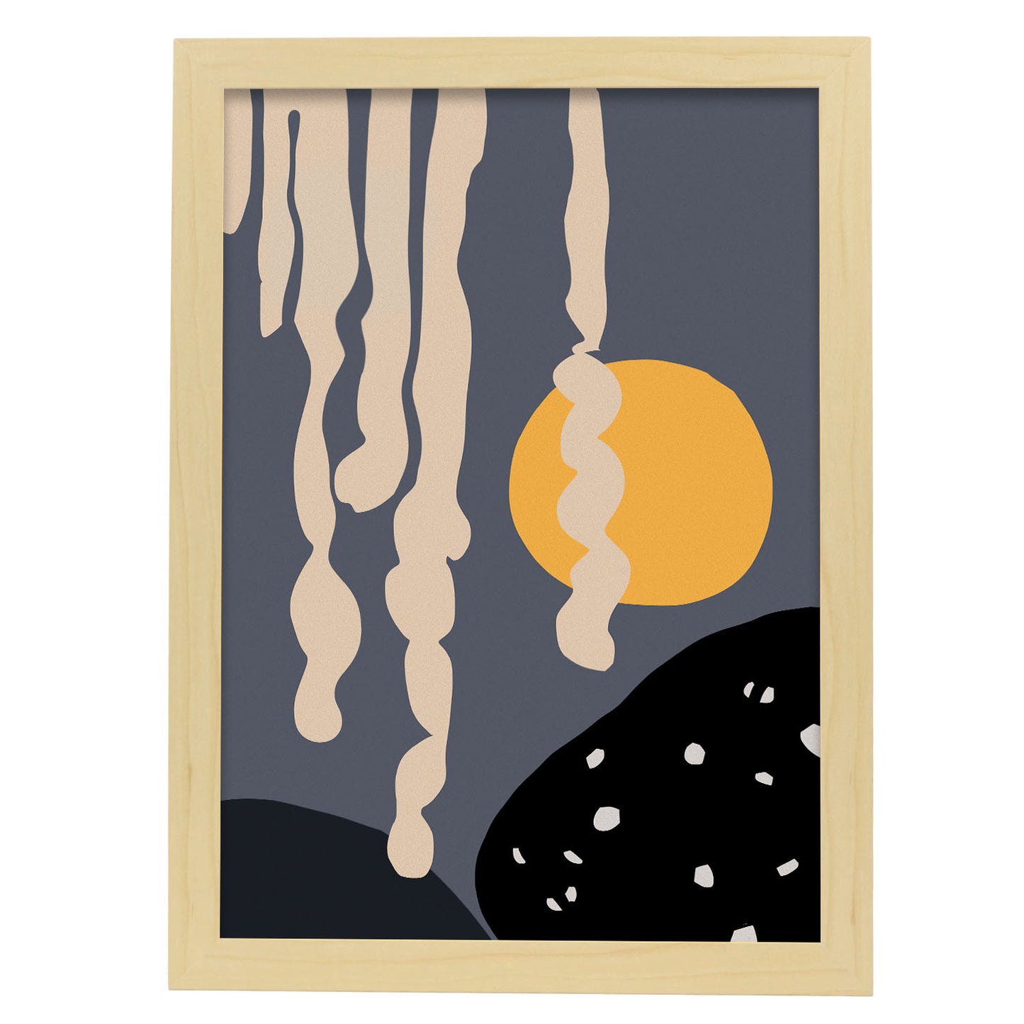 Nacnic Lamina Luz de Luna en Abstracto