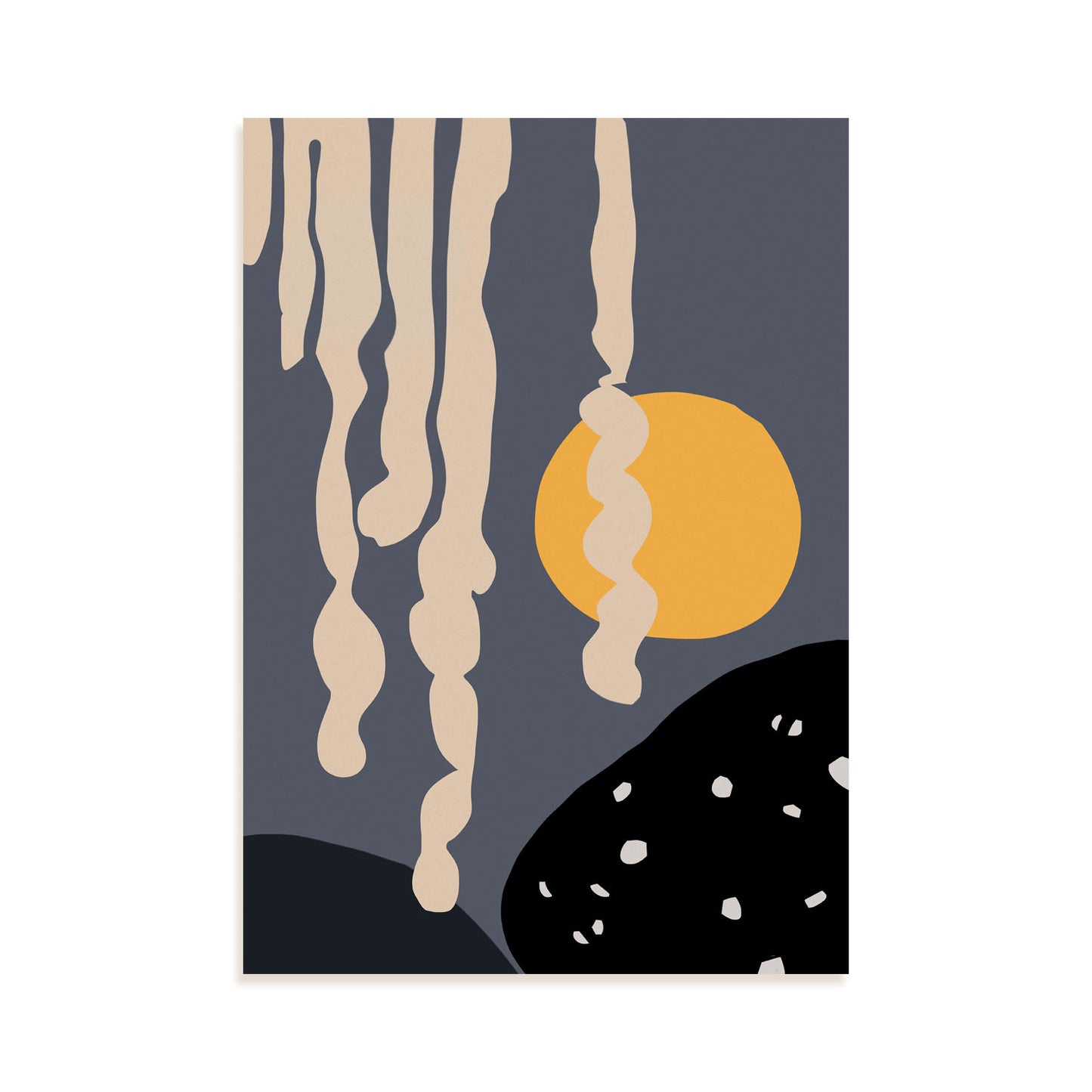 Nacnic Lamina Luz de Luna en Abstracto