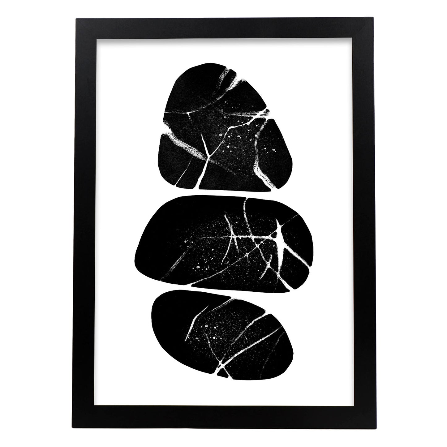 Nacnic Lámina Abstracta de Piedras Mármoles