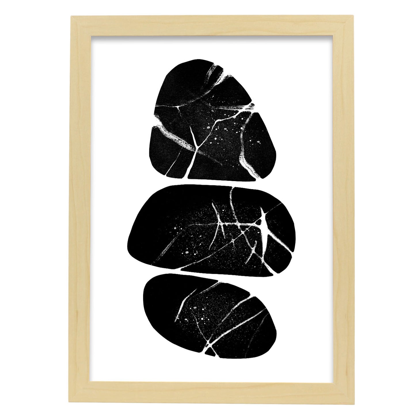 Nacnic Lámina Abstracta de Piedras Mármoles