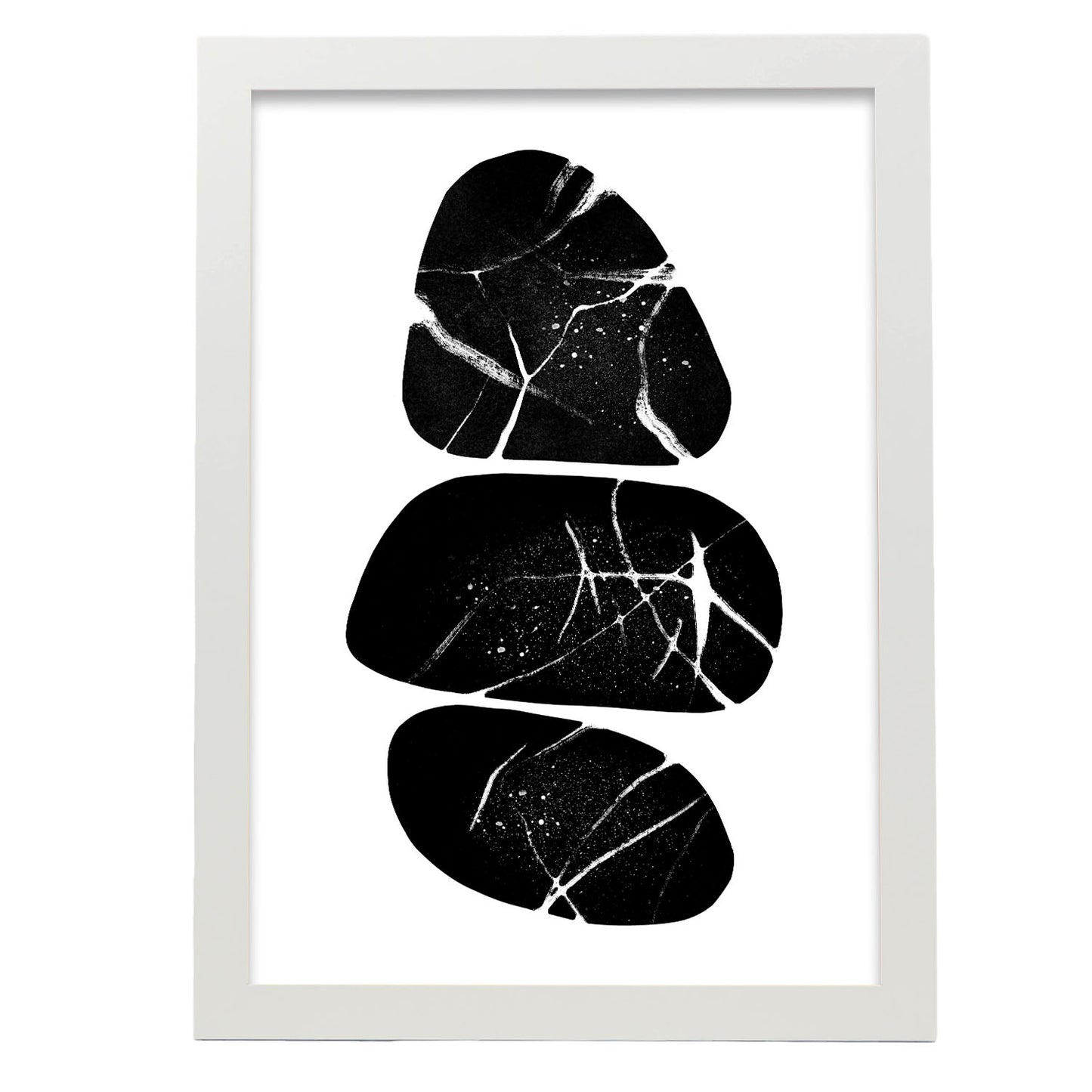 Nacnic Lámina Abstracta de Piedras Mármoles